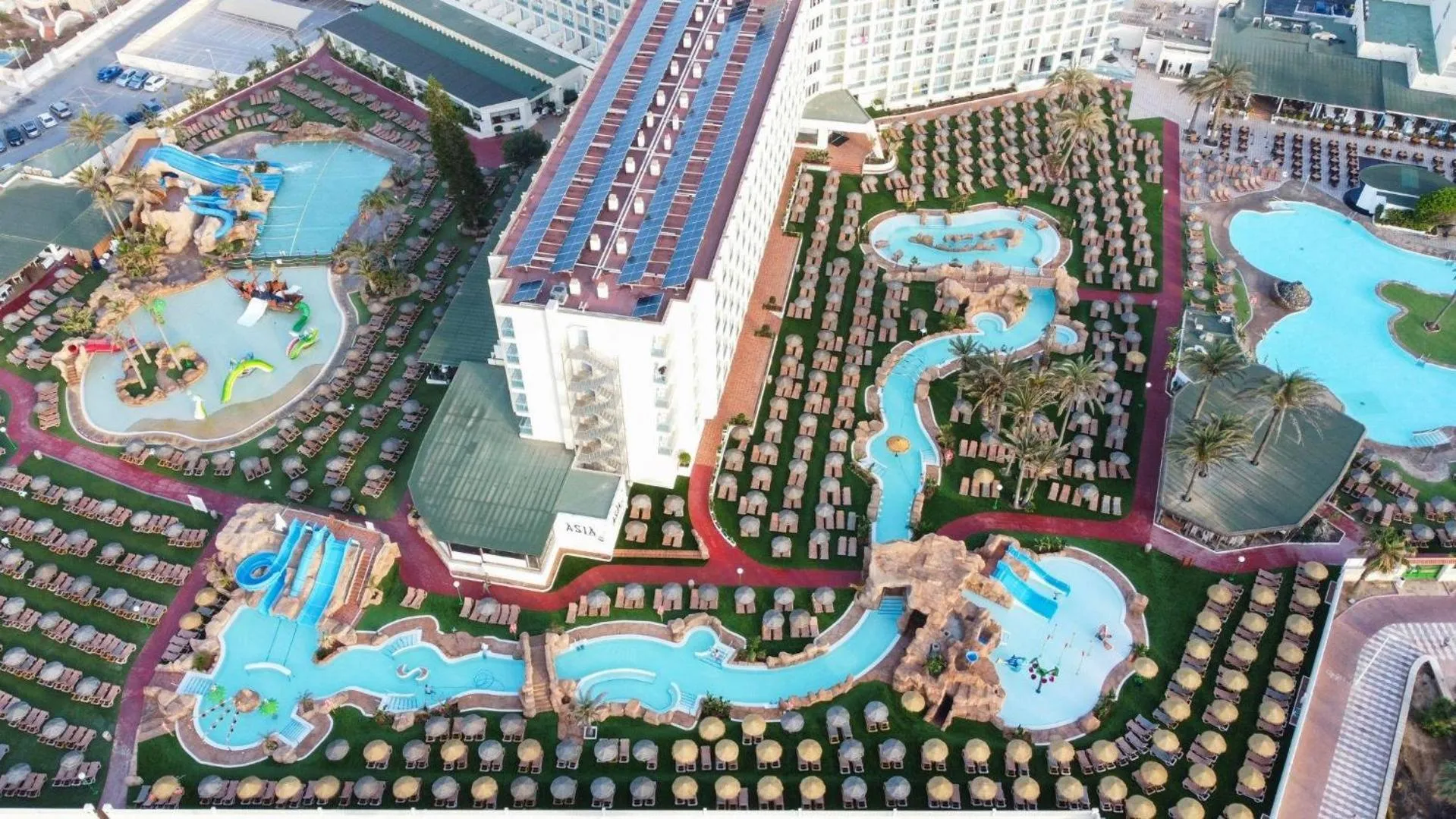 Bird's eye view in Evenia Zoraida Garden