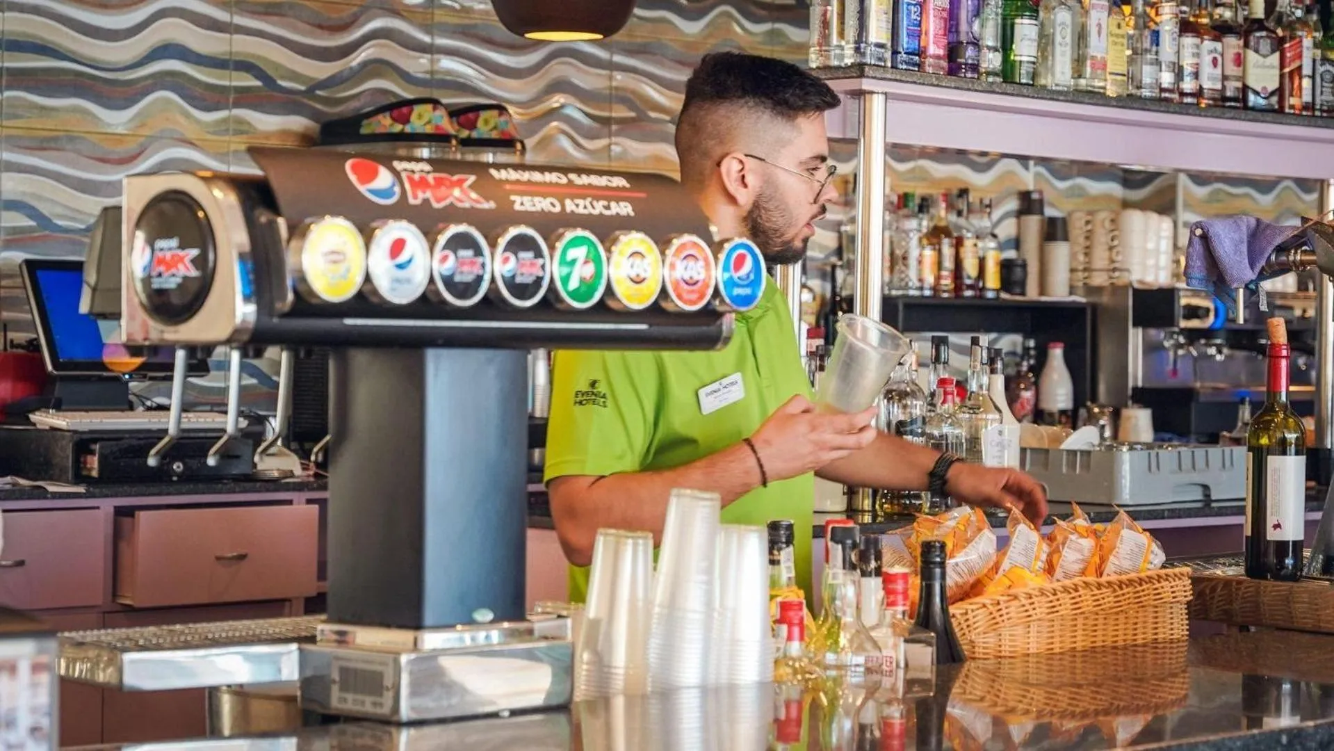 Lounge or bar in Evenia Zoraida Garden