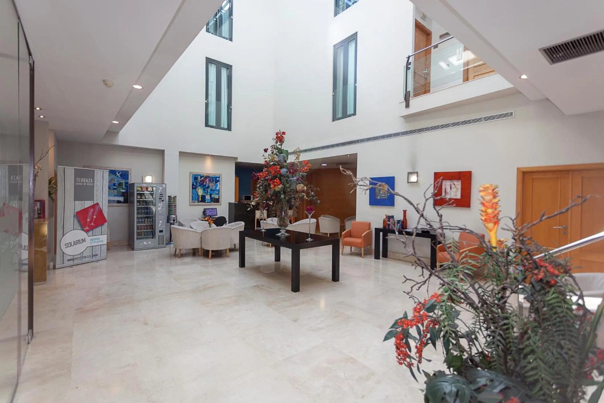Lobby or reception in Hotel AACR Museo