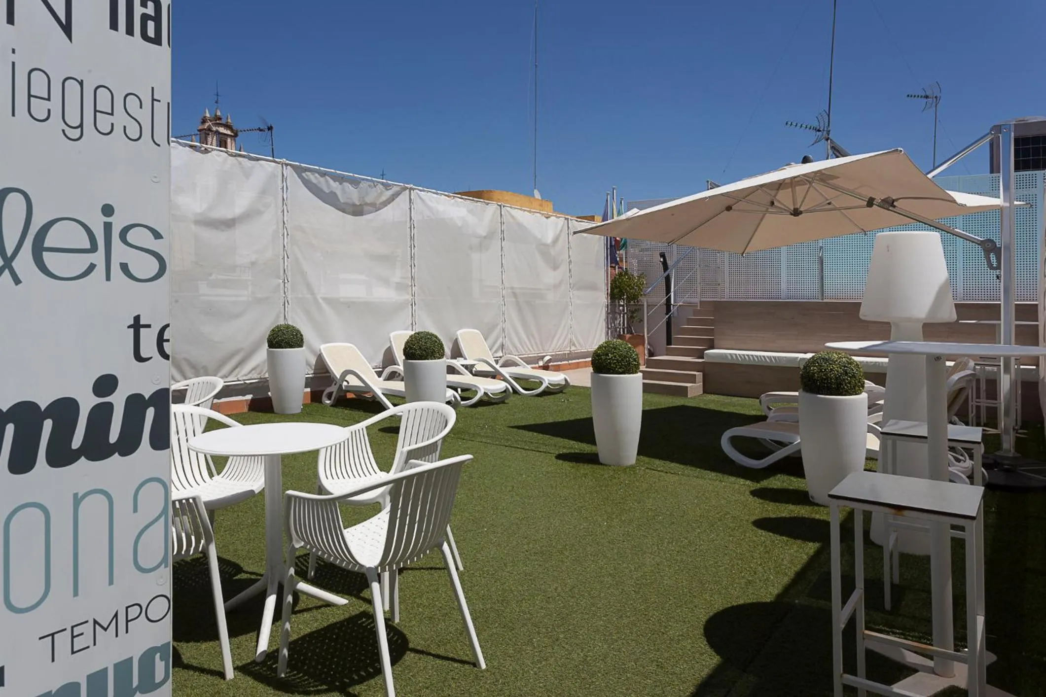 Solarium in Hotel AACR Museo