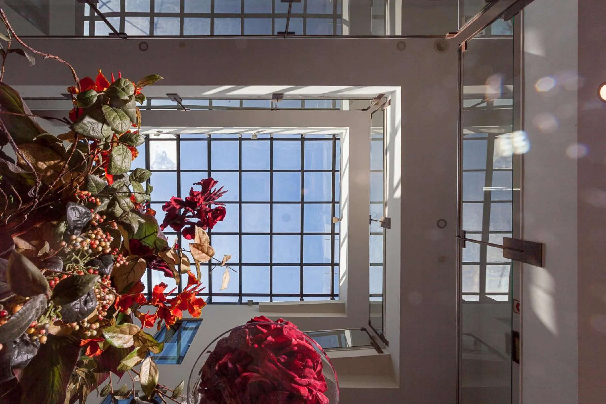 Lobby or reception in Hotel AACR Museo