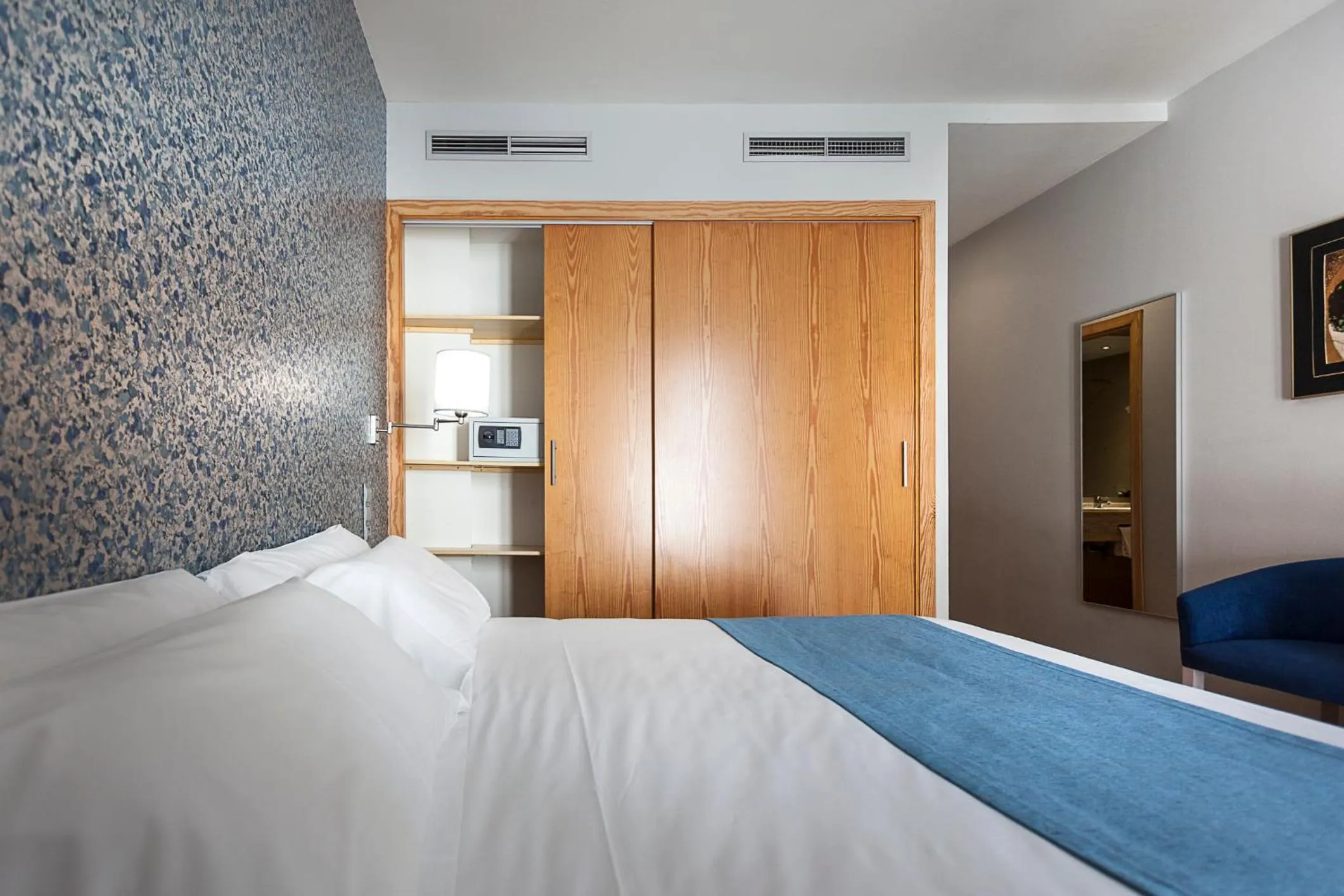 Bedroom, Bed in Hotel AACR Museo