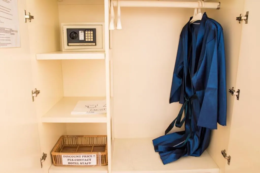 wardrobe in Triple Palms House