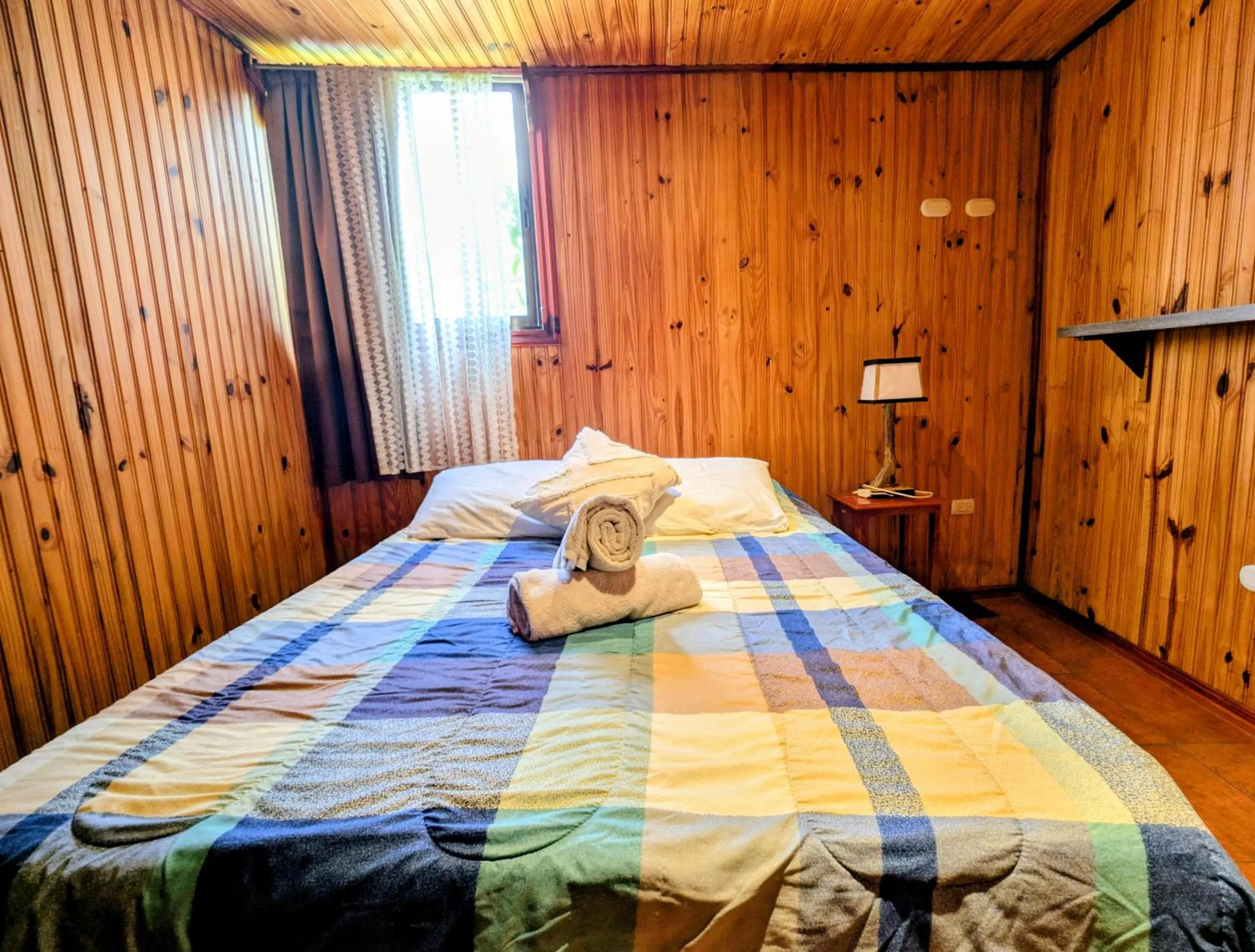 Bed in Miztli Lodge & Adventure