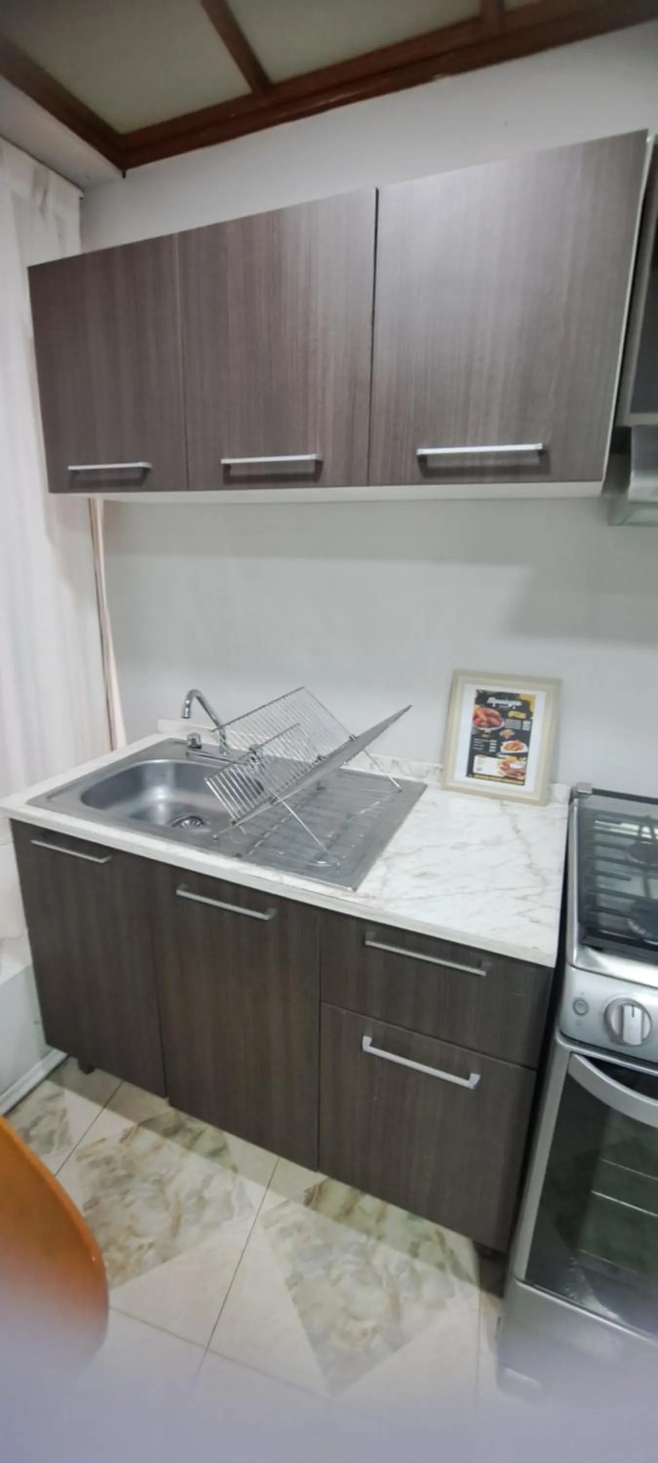 Kitchen or kitchenette in Habitaciones Narvarte Del Valle