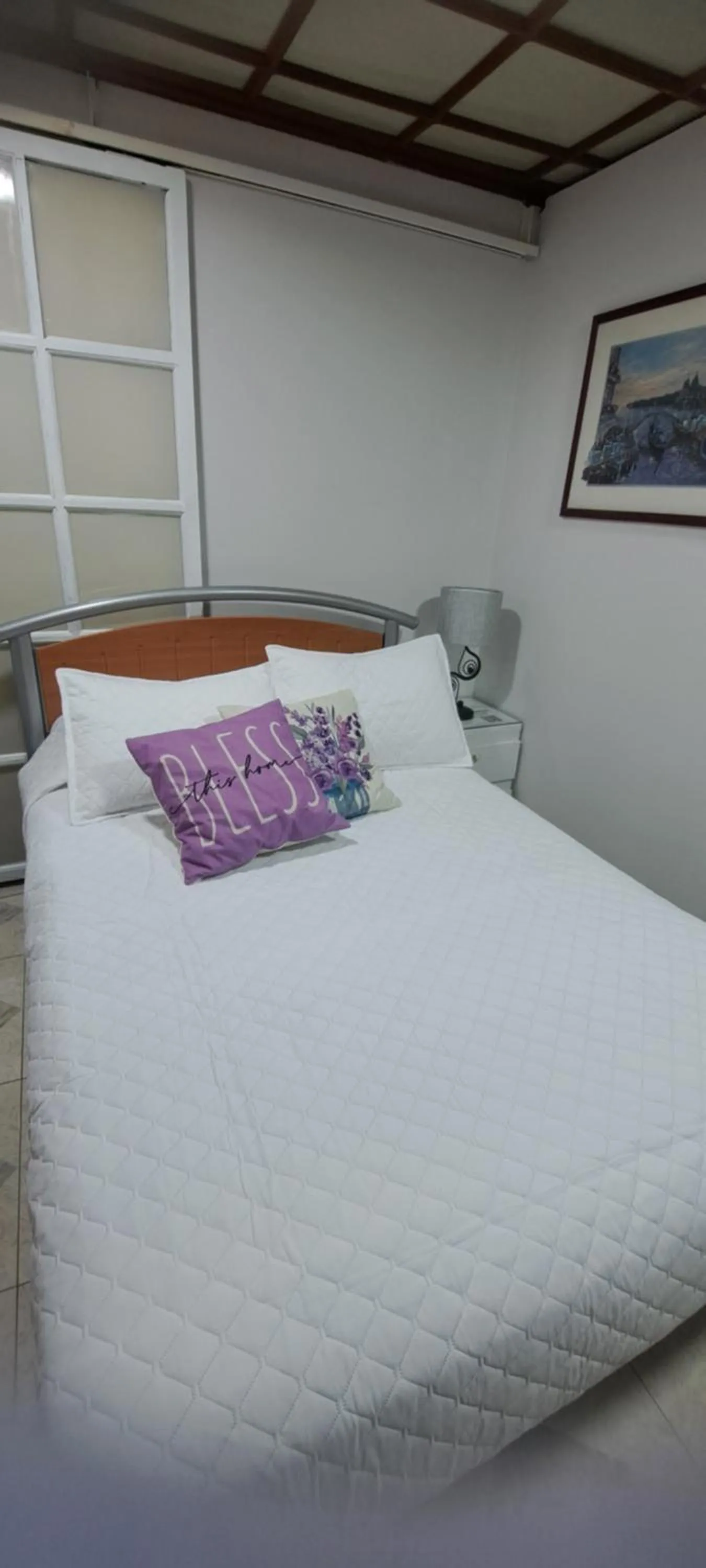 Bedroom, Bed in Habitaciones Narvarte Del Valle