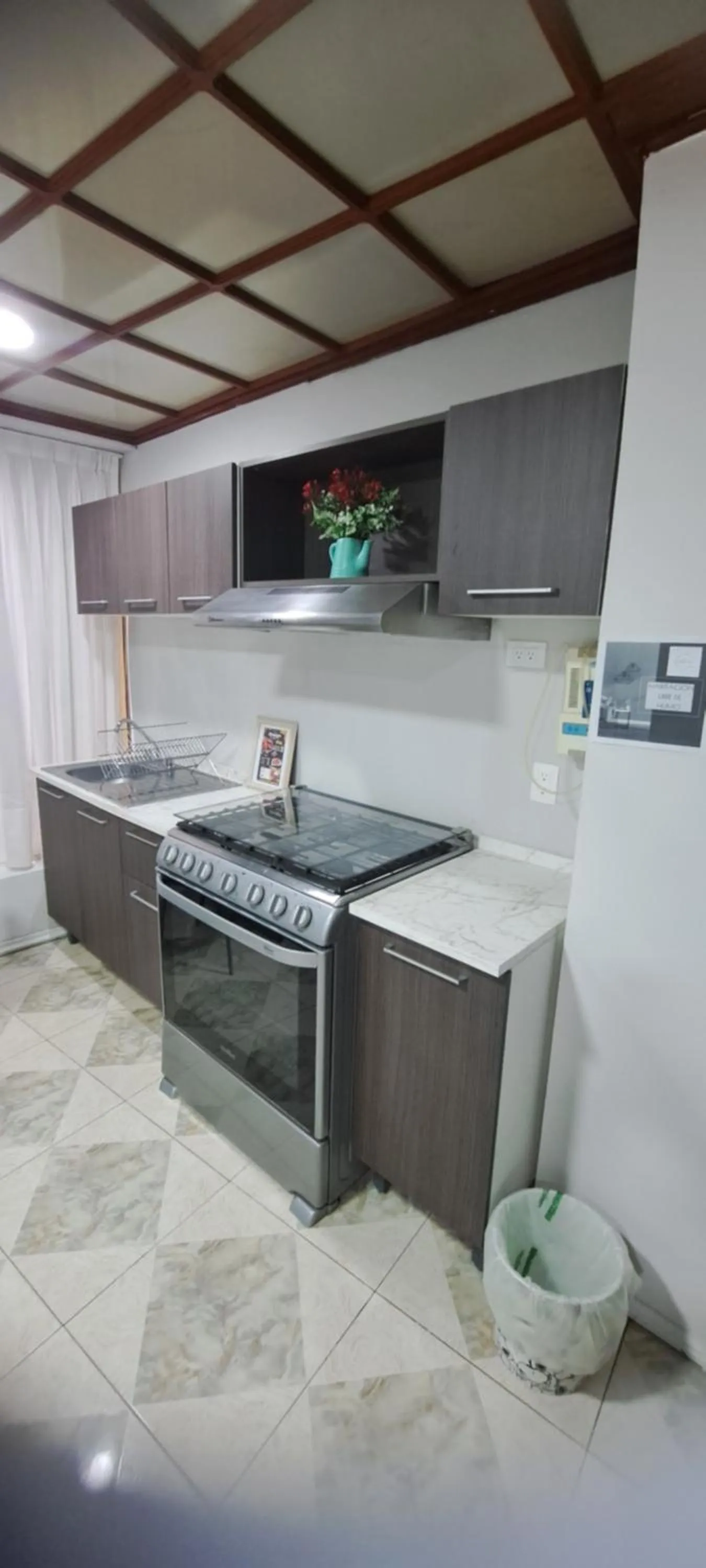 Kitchen or kitchenette in Habitaciones Narvarte Del Valle