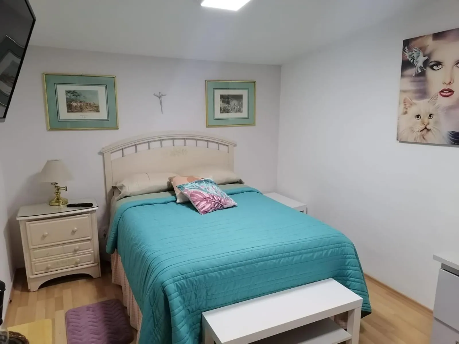 Bedroom, Bed in Habitaciones Narvarte Del Valle