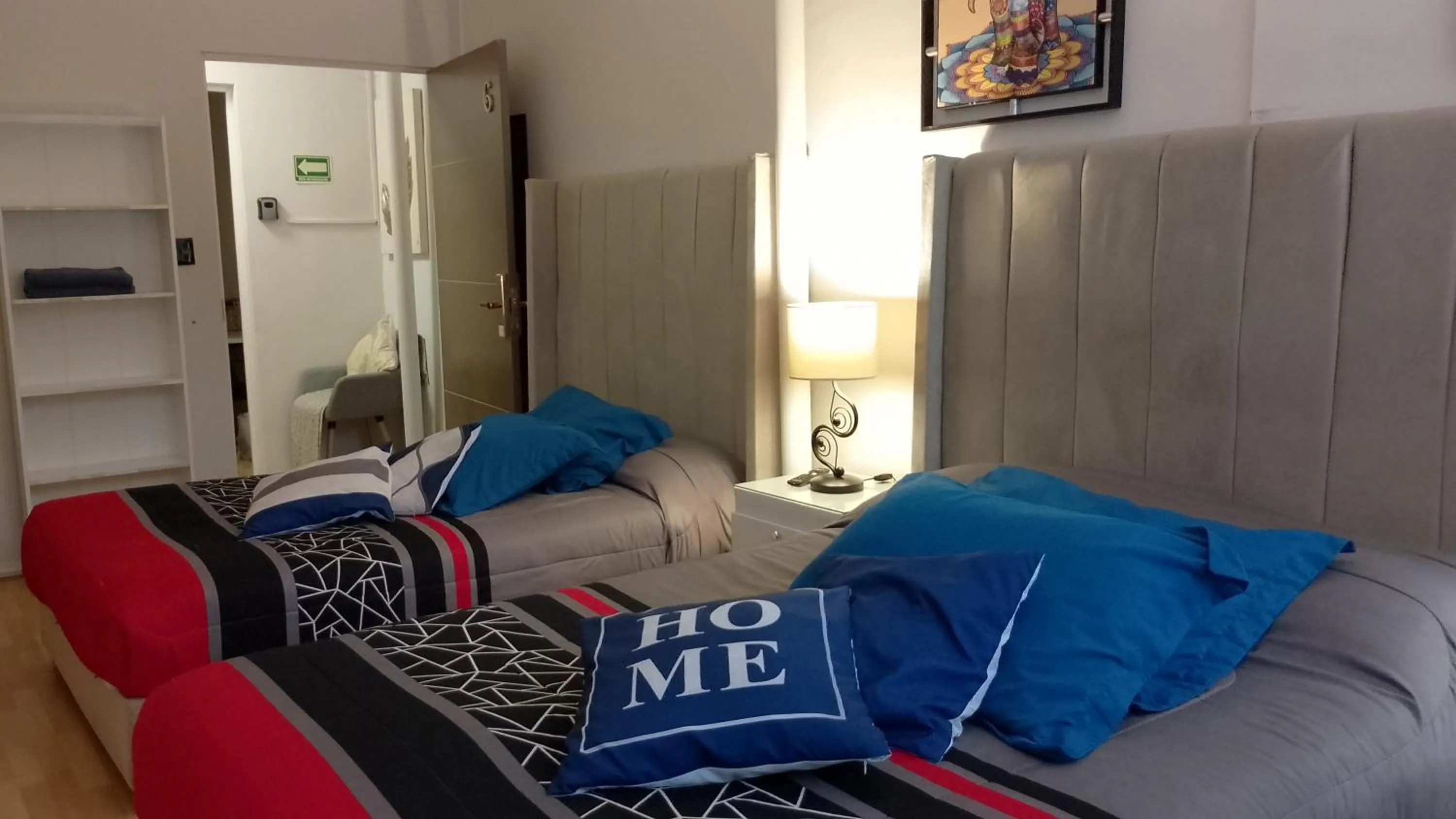 Photo of the whole room, Bed in Habitaciones Narvarte Del Valle