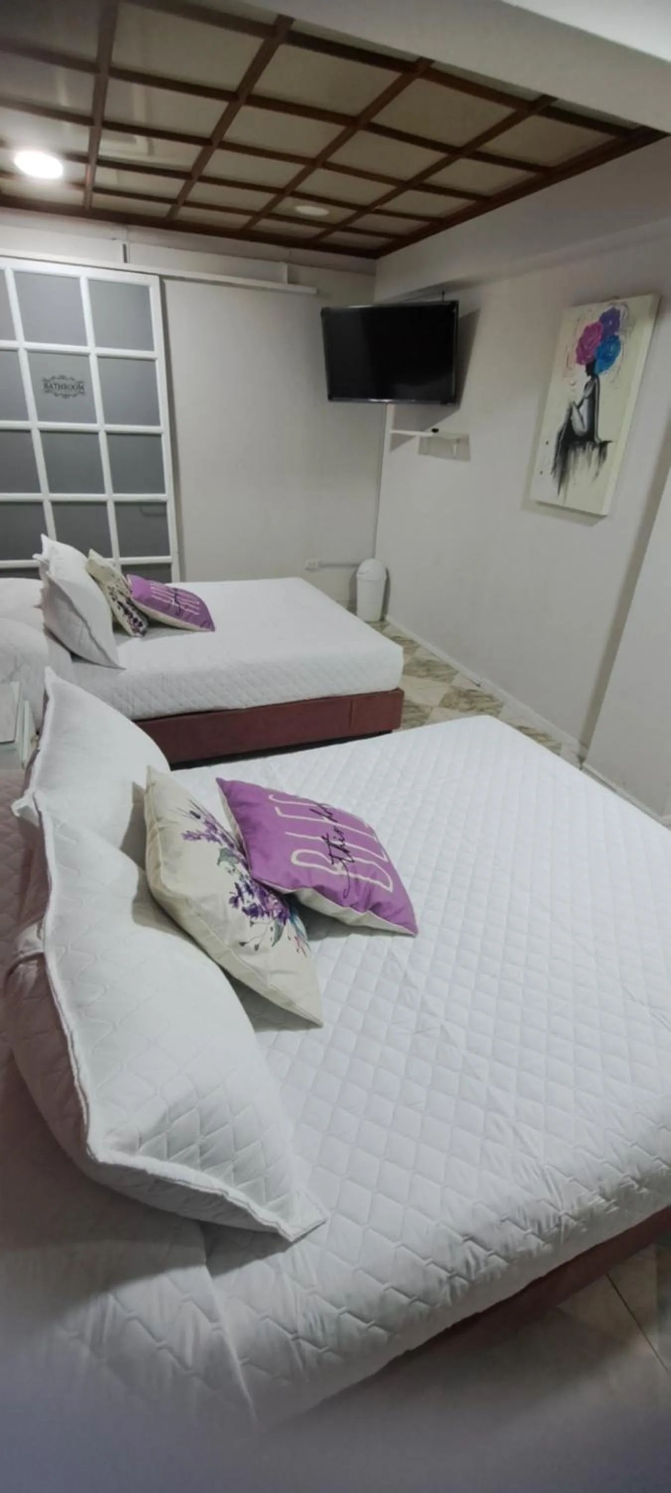 Bed in Habitaciones Narvarte Del Valle