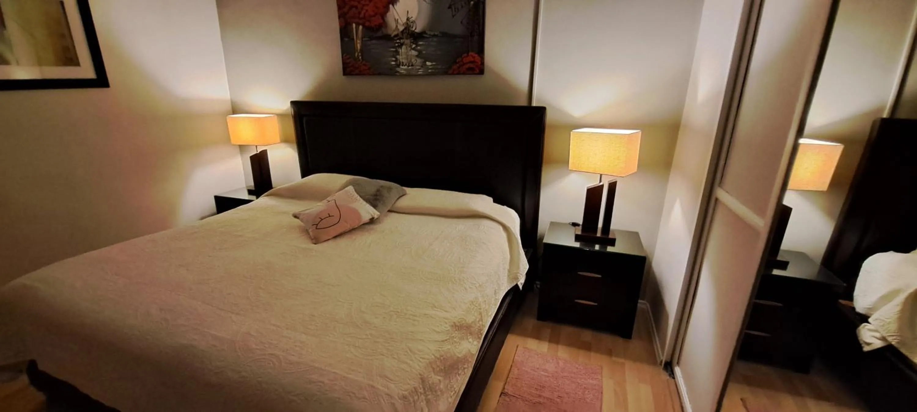 Bed in Habitaciones Narvarte Del Valle