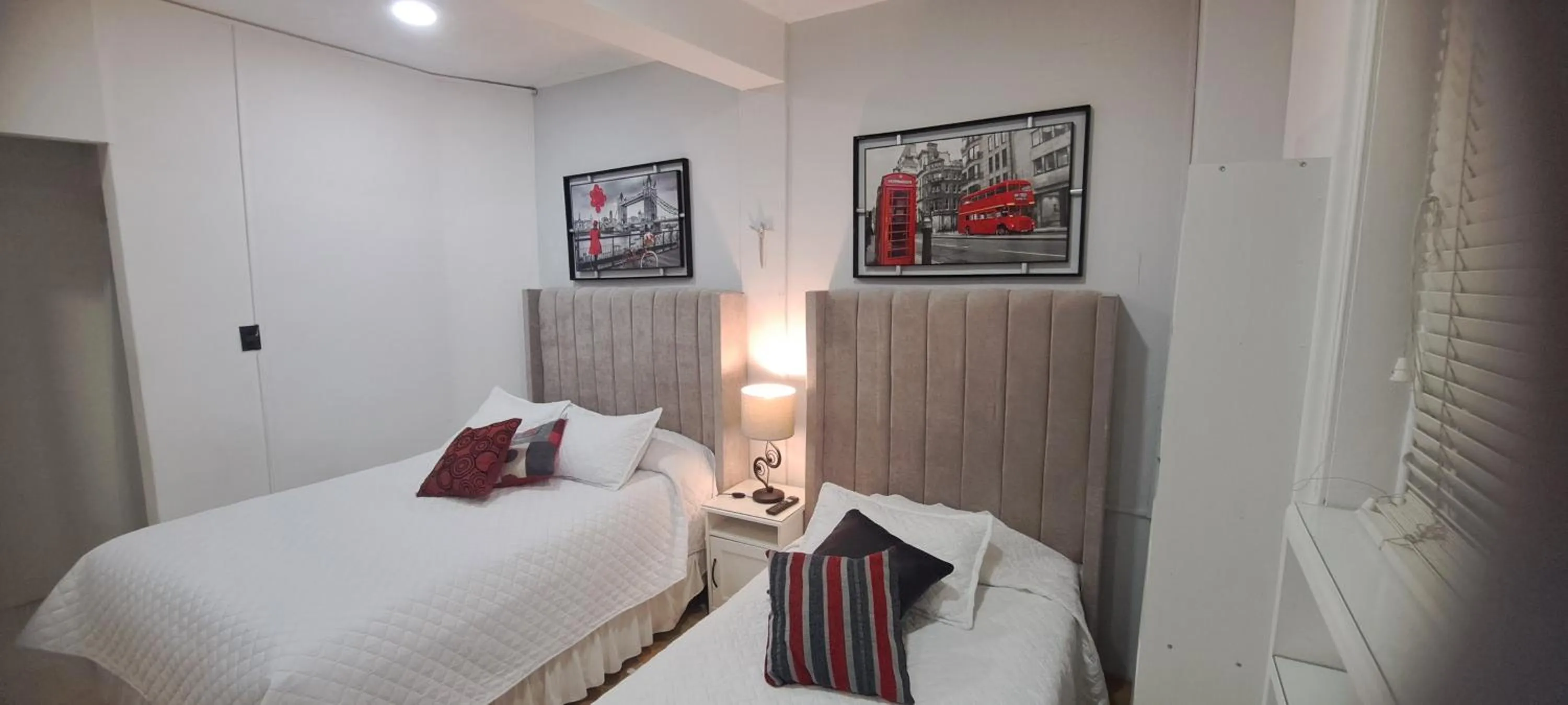 Bed in Habitaciones Narvarte Del Valle