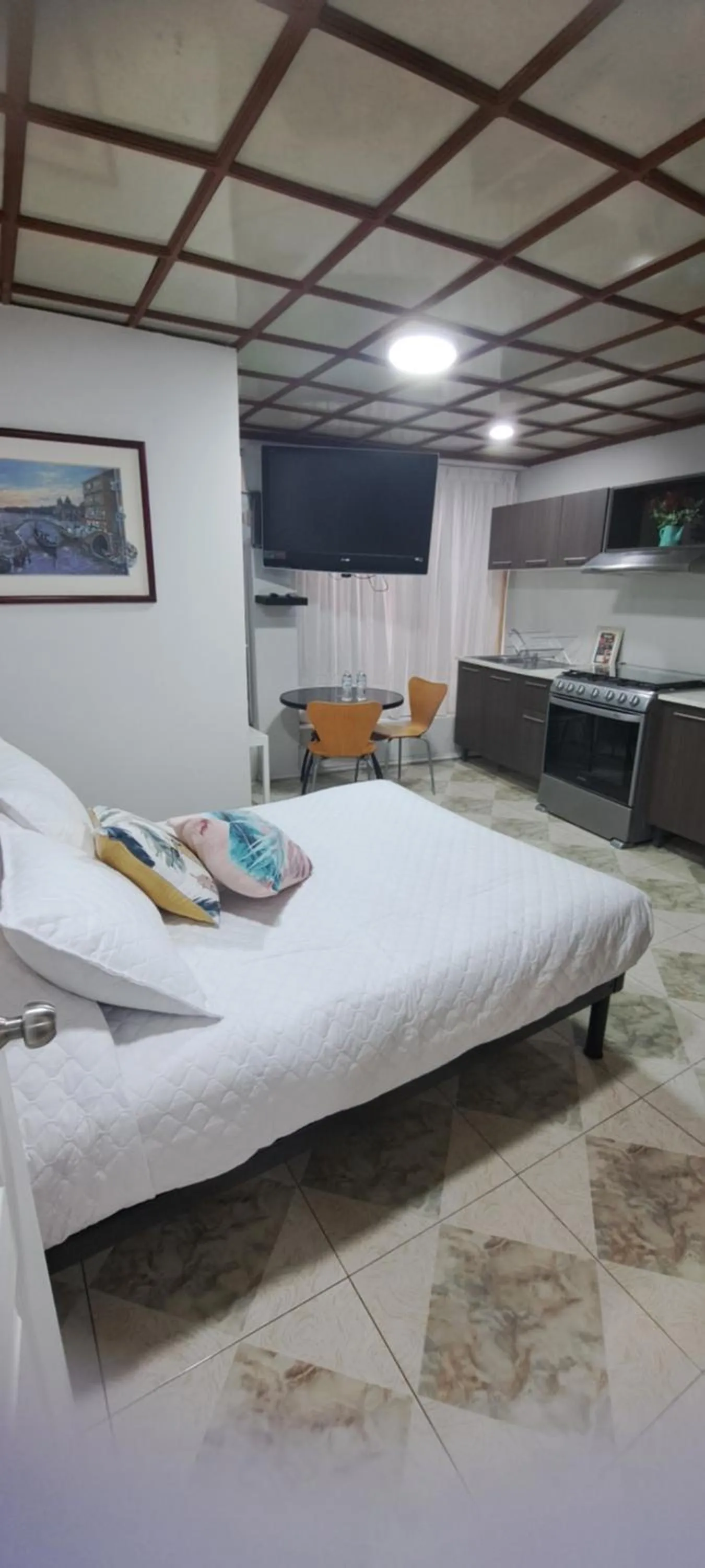 Bed in Habitaciones Narvarte Del Valle