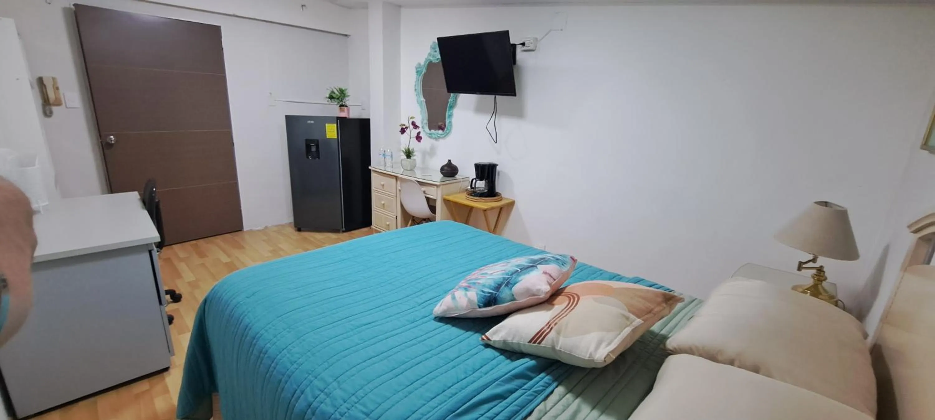 Bed in Habitaciones Narvarte Del Valle