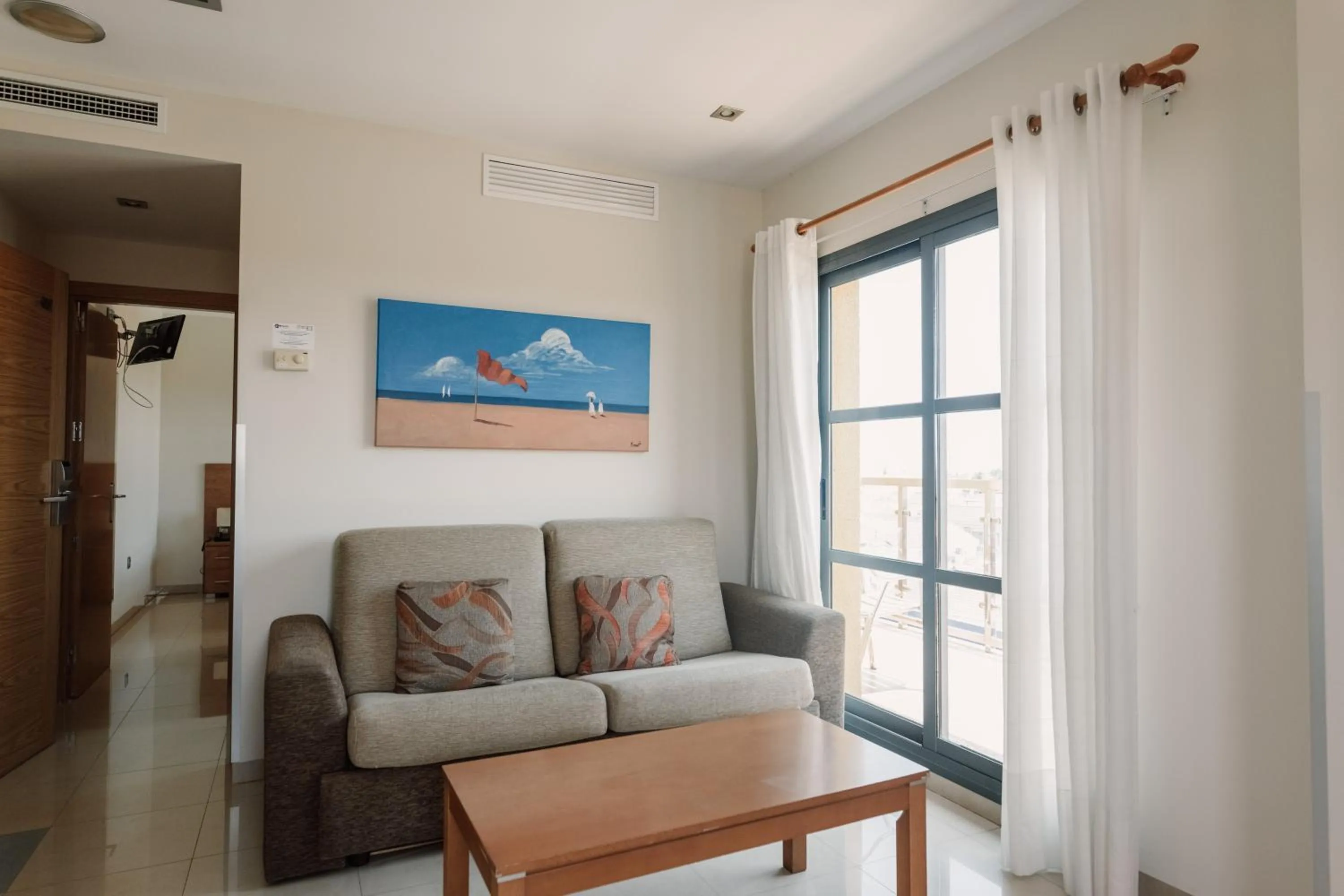 Living room in Aparthotel Bahía