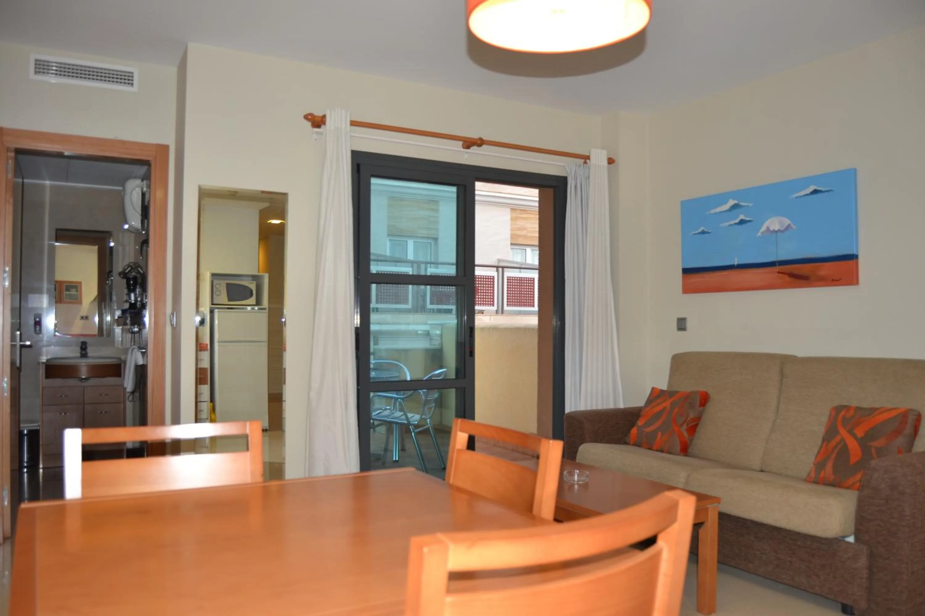 Living room in Aparthotel Bahía