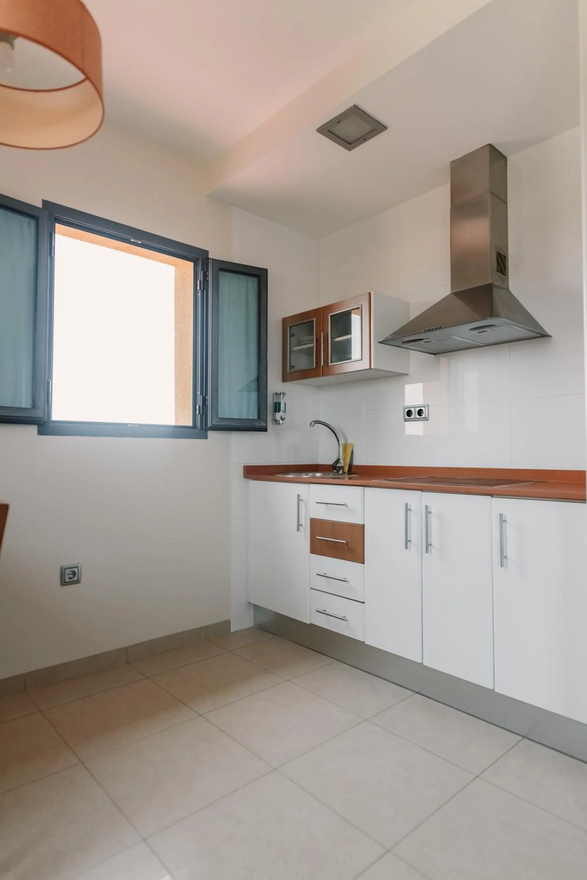 Kitchen or kitchenette in Aparthotel Bahía