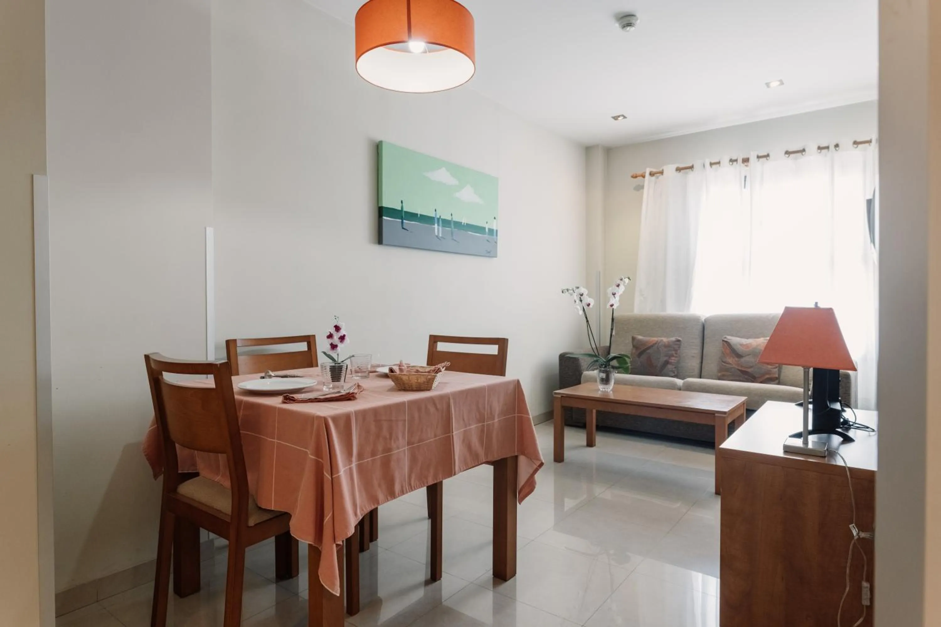 Living room in Aparthotel Bahía