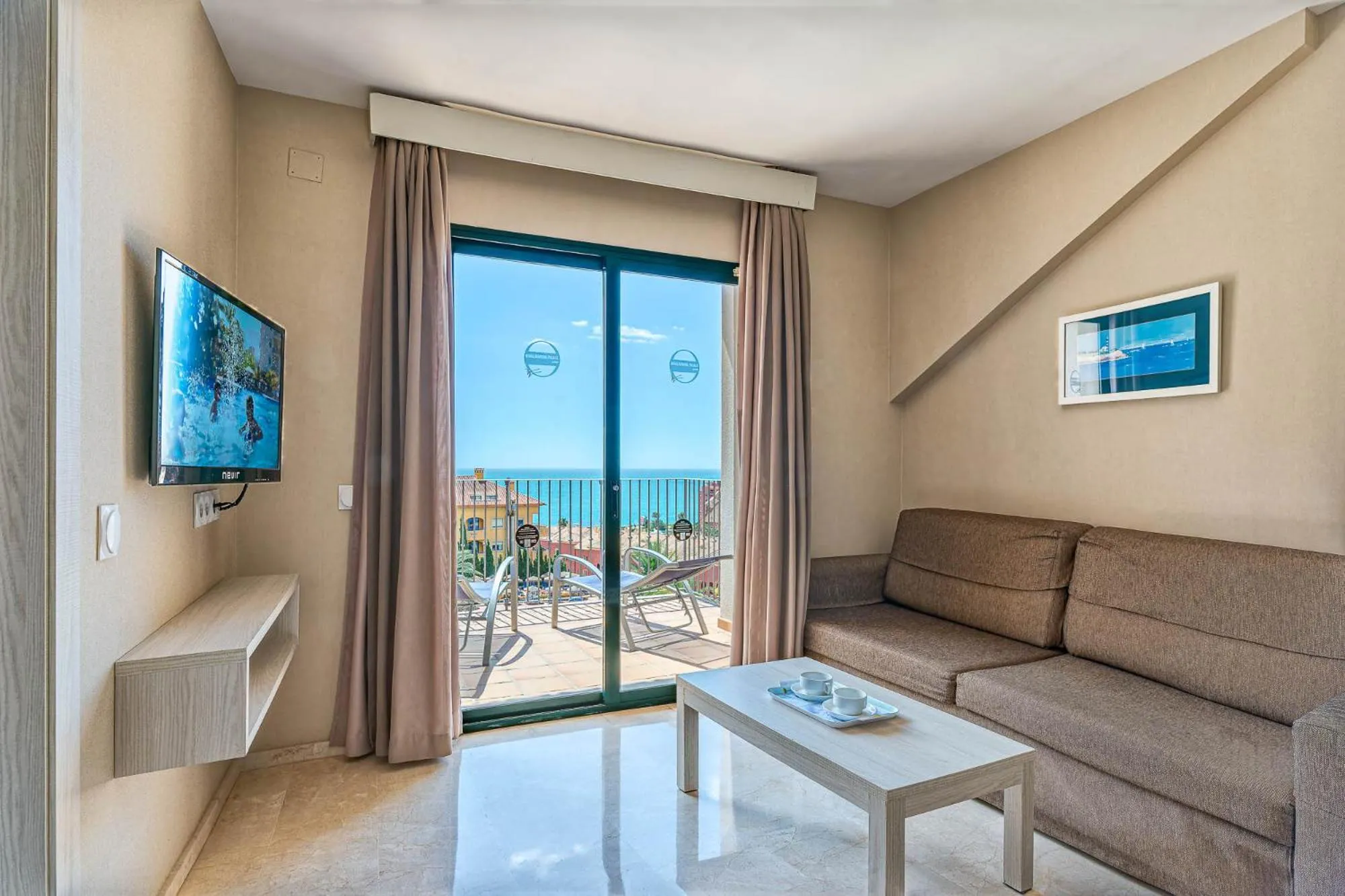 Pool view in Benalmadena Palace Spa