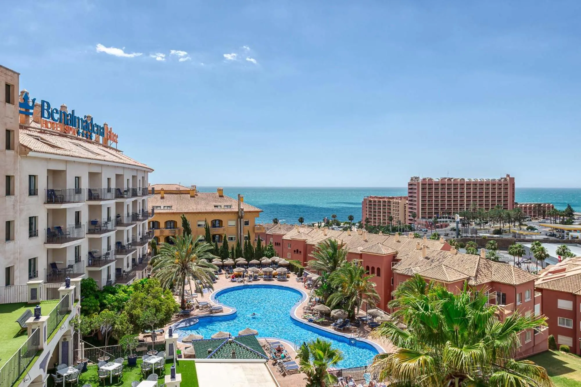 Bird's eye view in Benalmadena Palace Spa