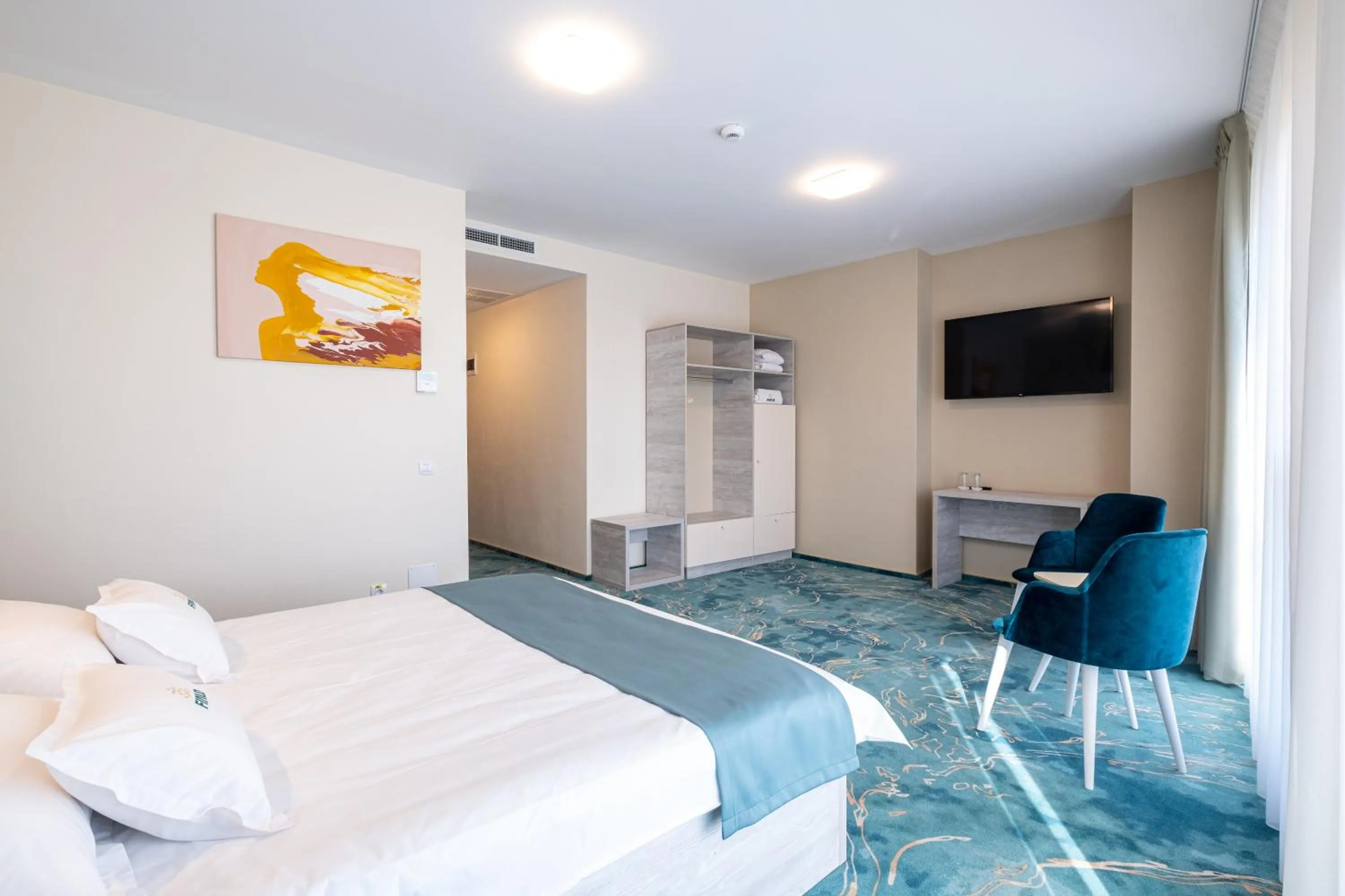 TV and multimedia, Bed in Fiald Hotel & Spa