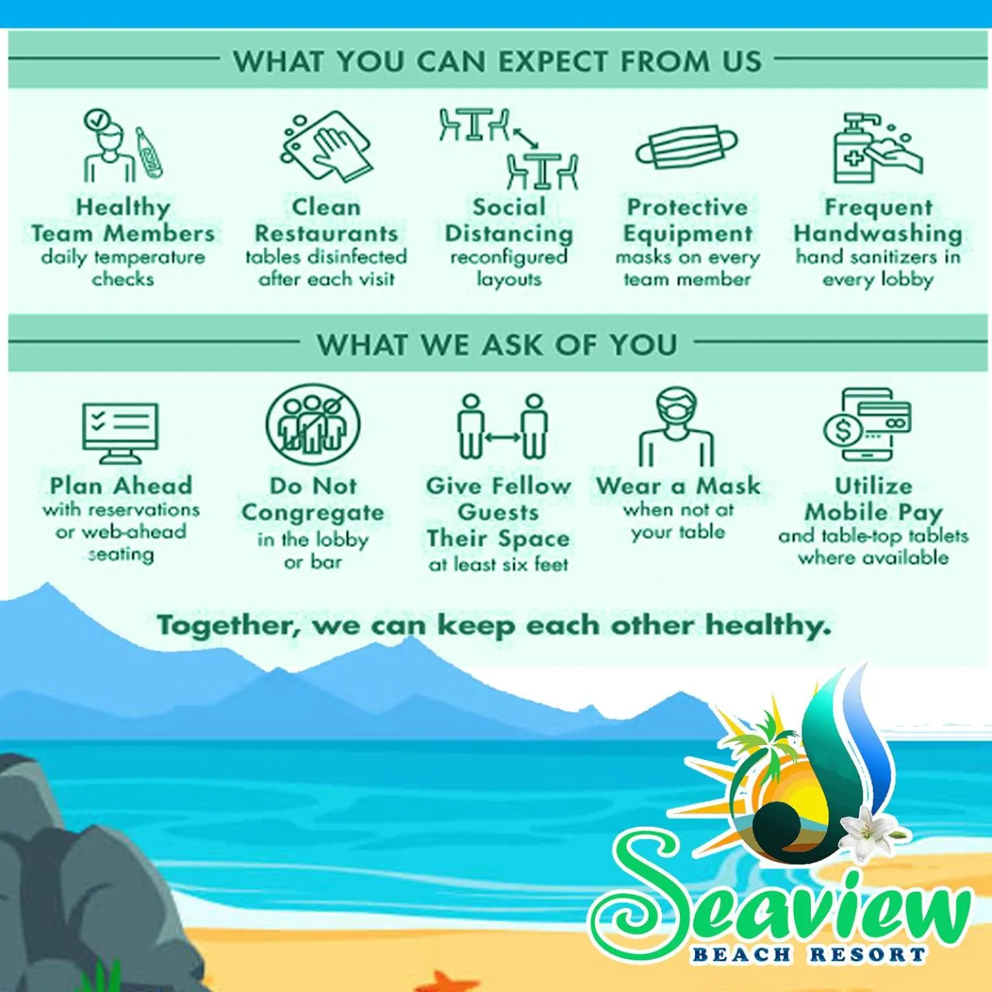 Property building in SEAVIEW BEACH RESORT