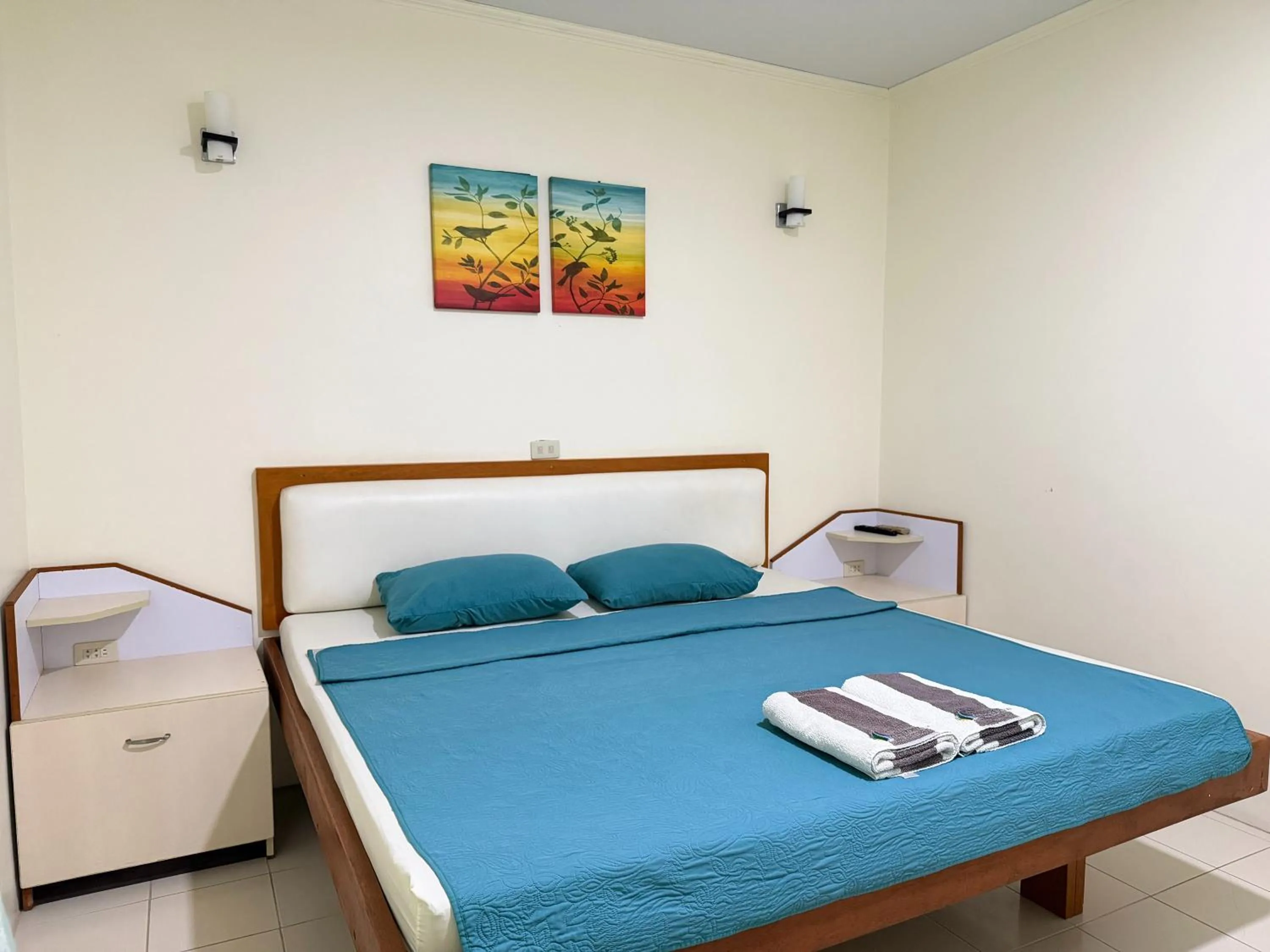 Bed in SEAVIEW BEACH RESORT