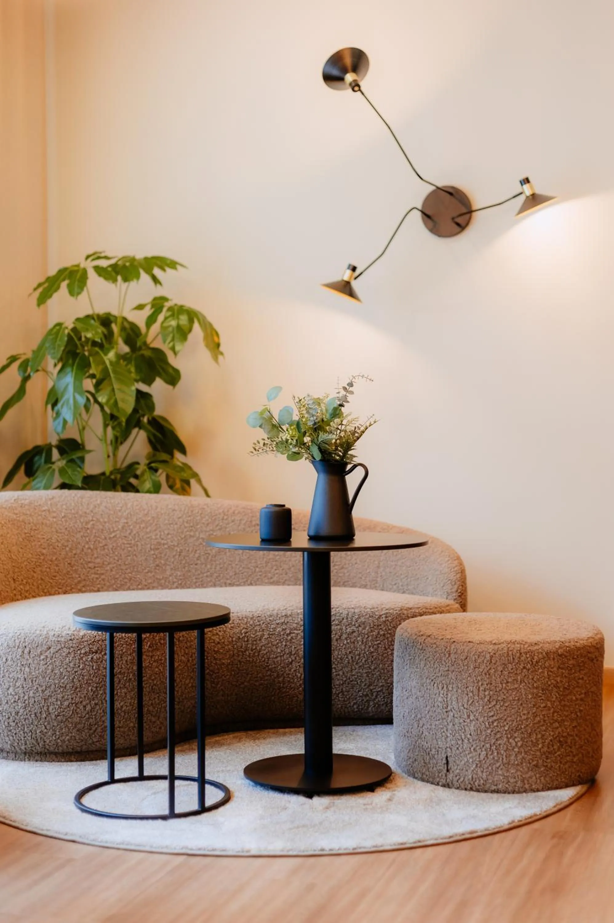 Seating area in Moods Hotel Dortmund