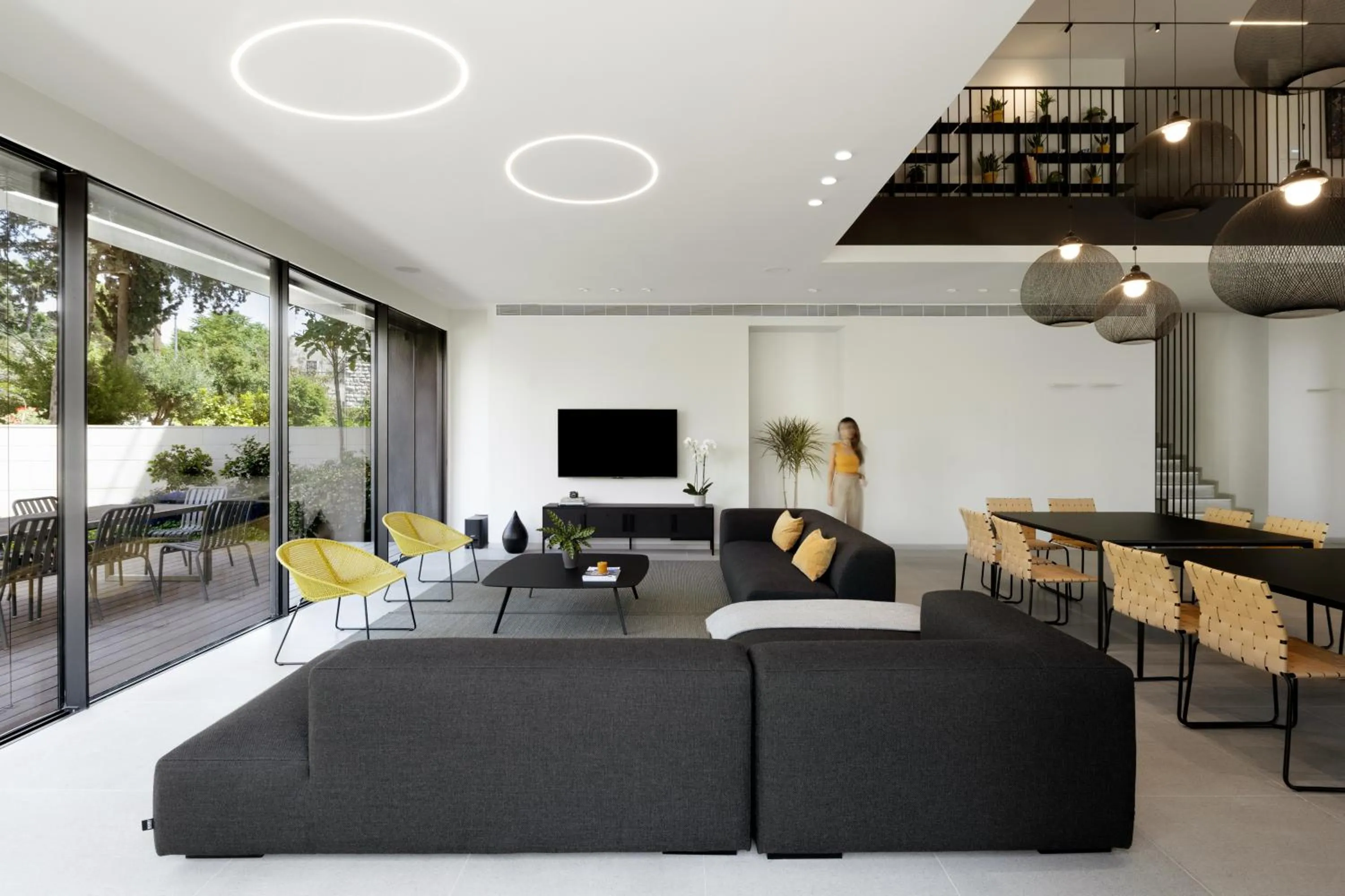 Communal lounge/ TV room in THE Y HOUSE