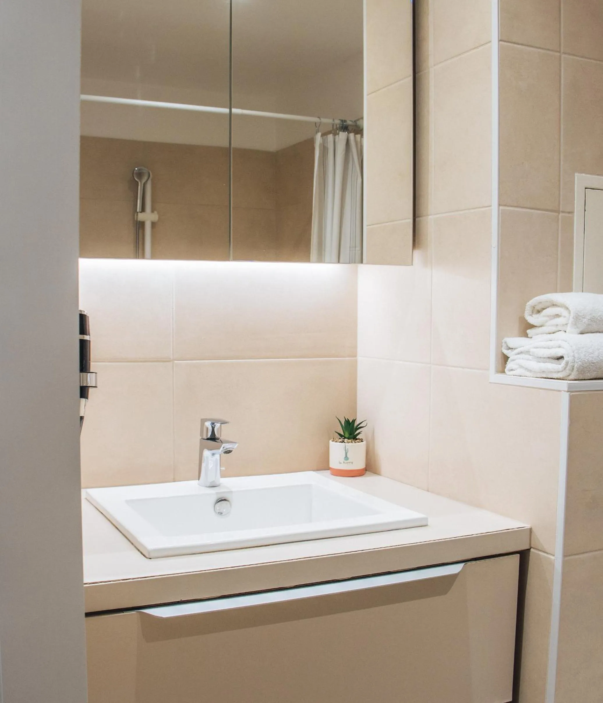 Shower in Twenty Business Flats Lille - Bayard