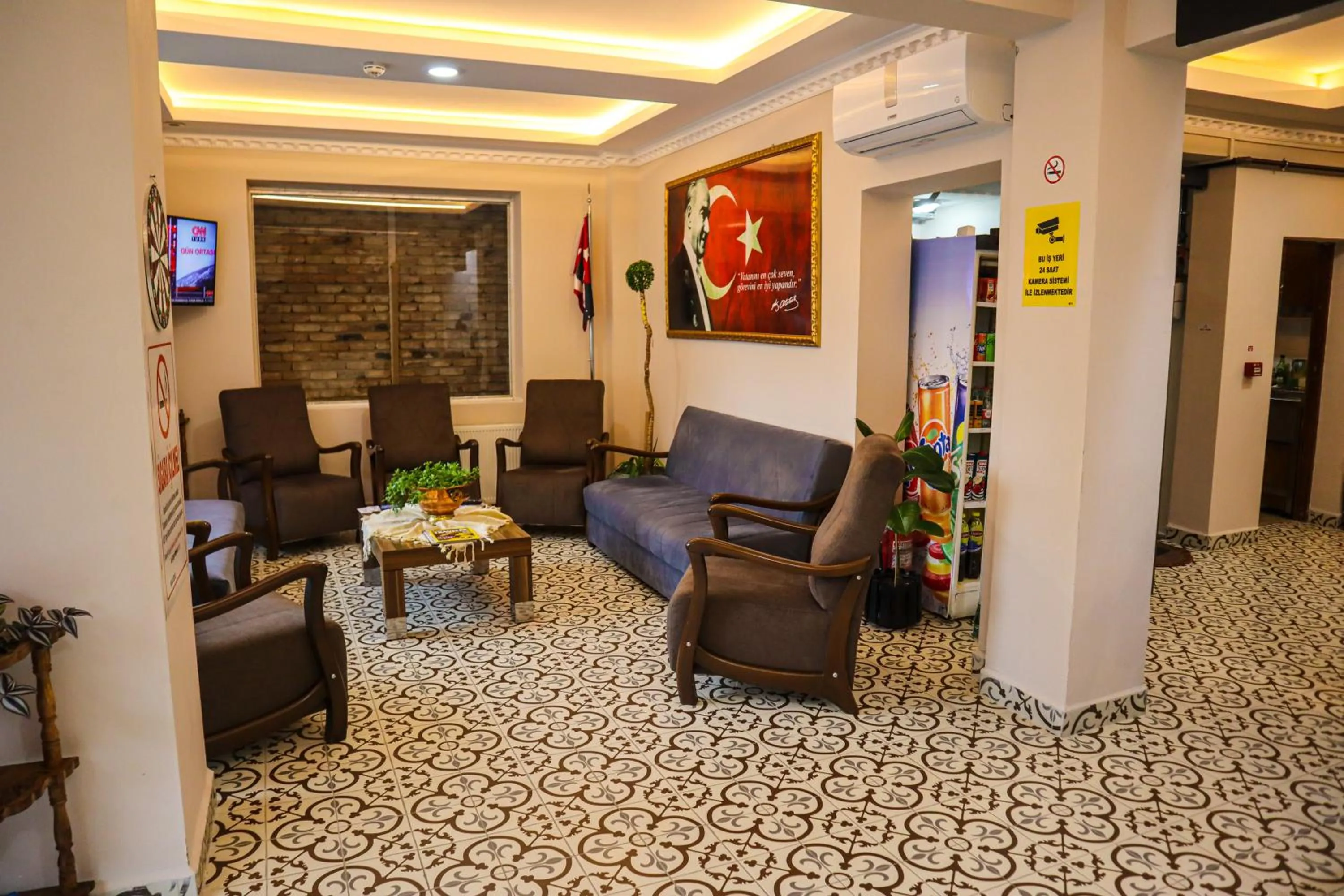 Seating area in Osmanlı Paşa Otel- Konaklama