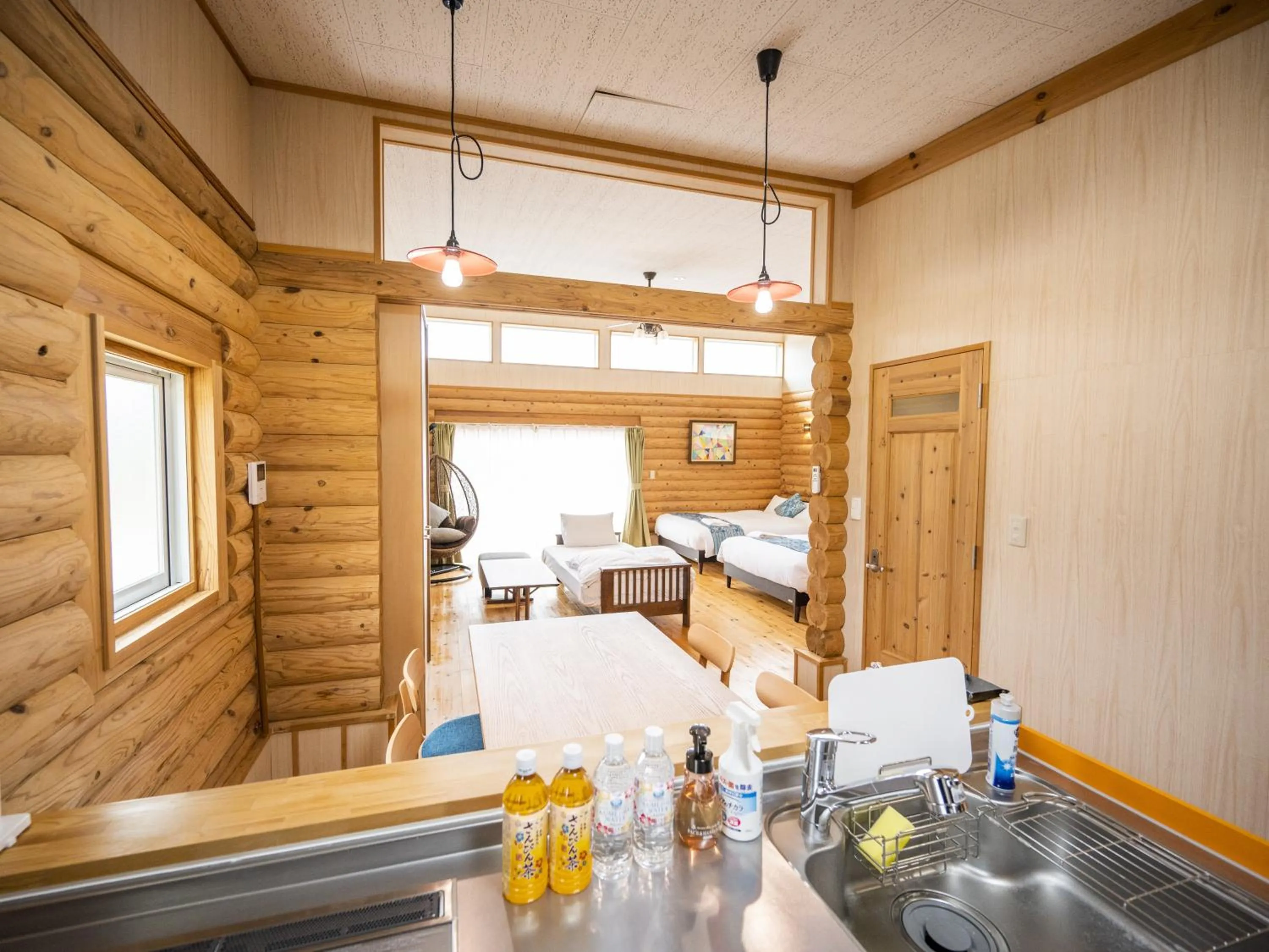 Bed in Tabino Hotel Villa Miyakojima