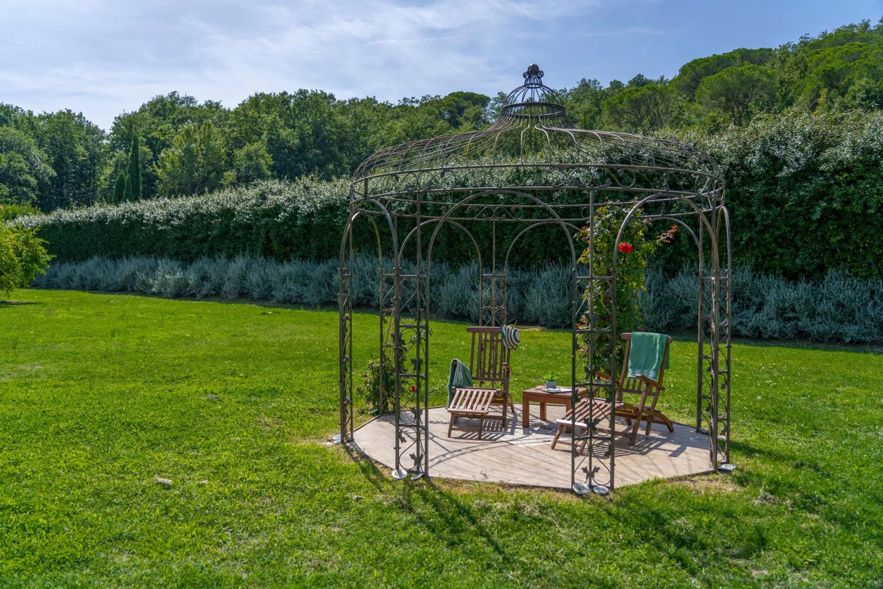 Garden in Tenuta le Viste - panoramic Villa