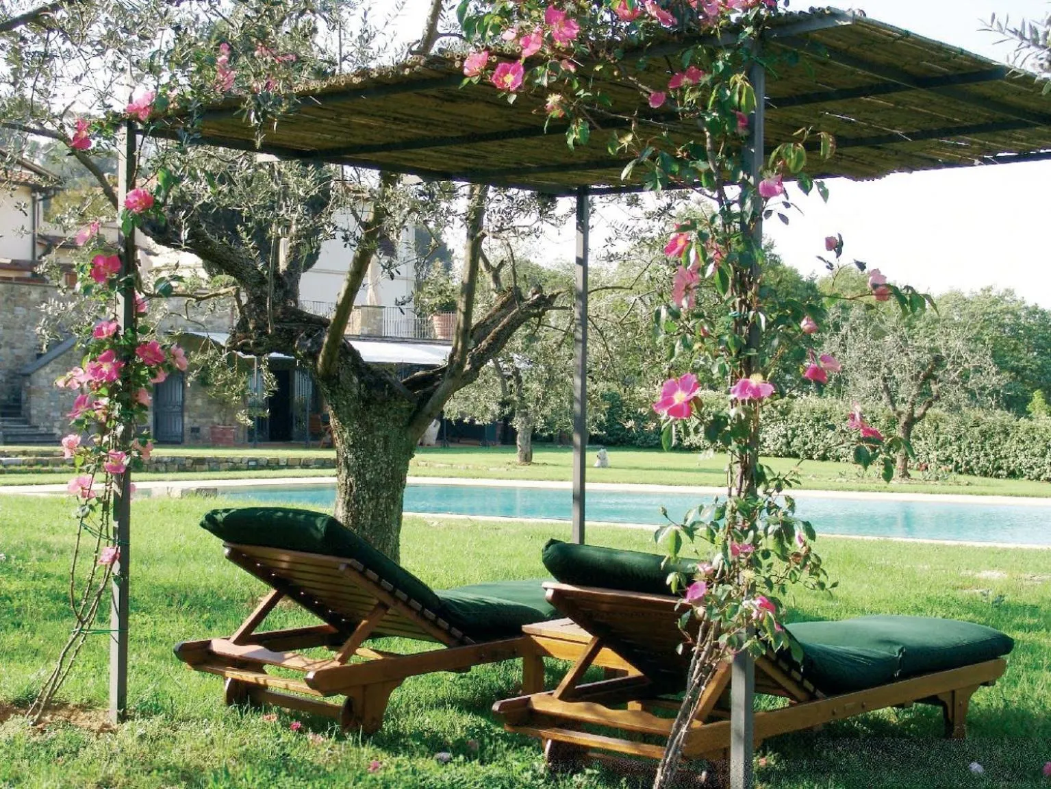 Swimming pool in Tenuta le Viste - panoramic Villa