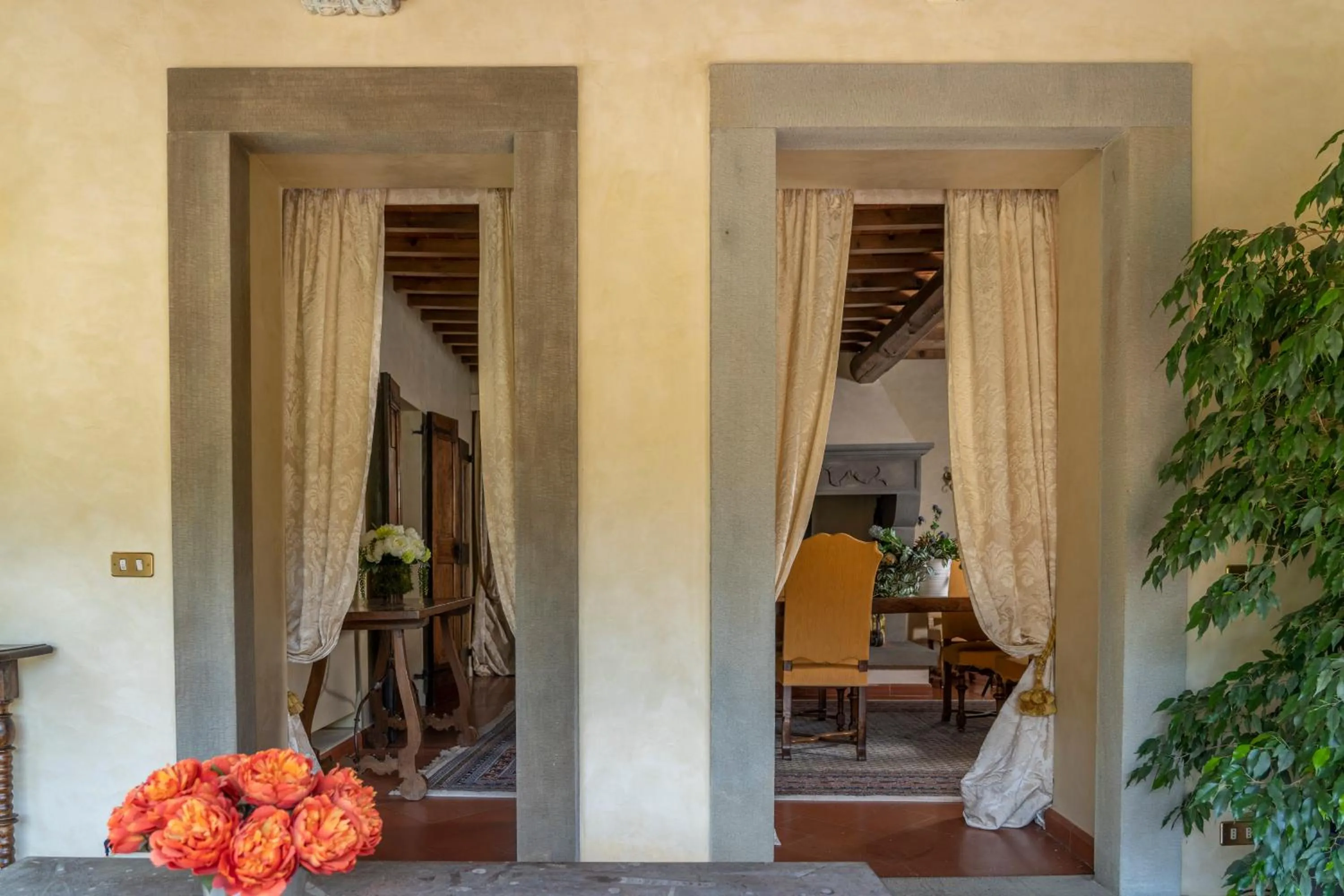 Living room in Tenuta le Viste - panoramic Villa