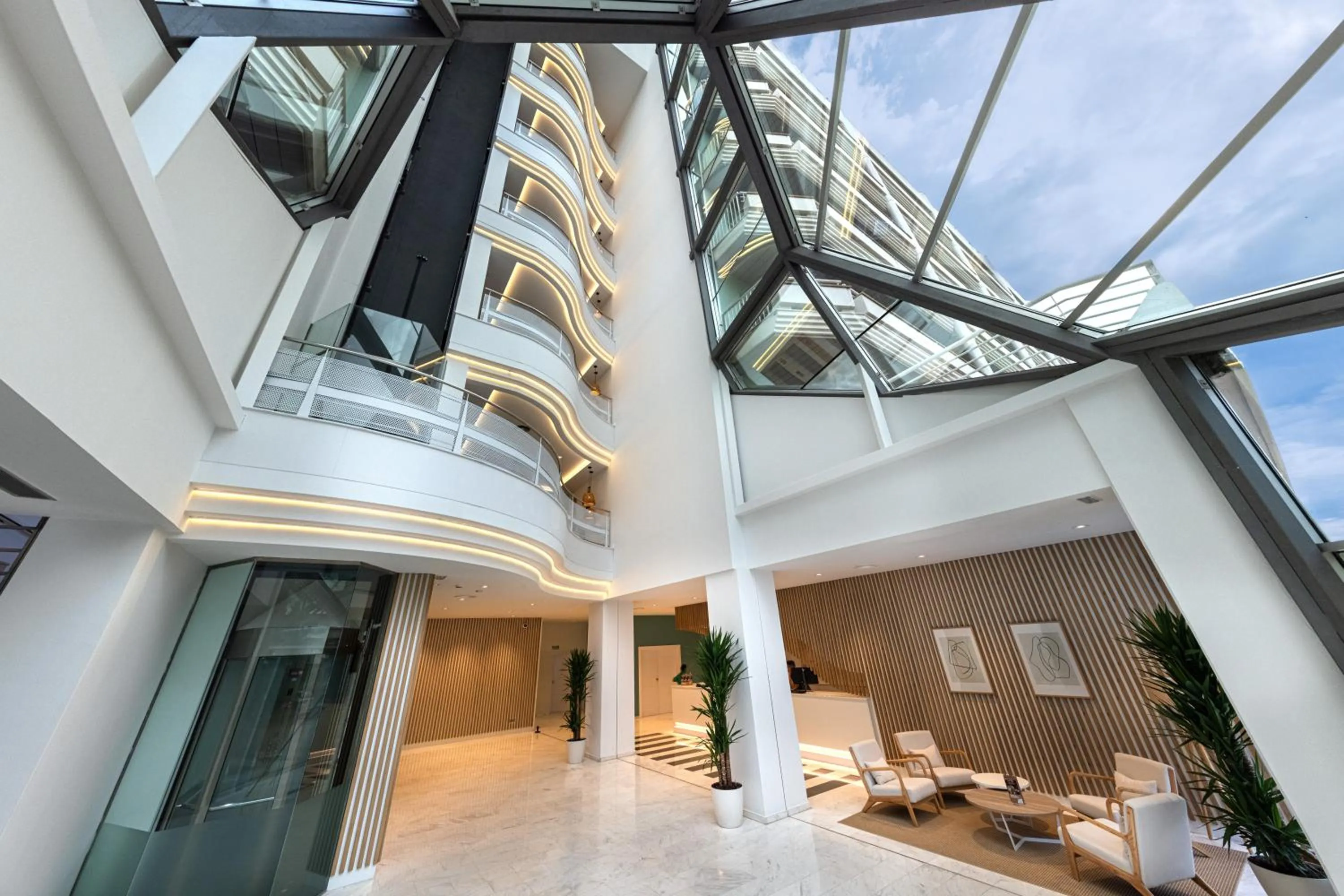 Facade/entrance in Hotel Piramide Salou