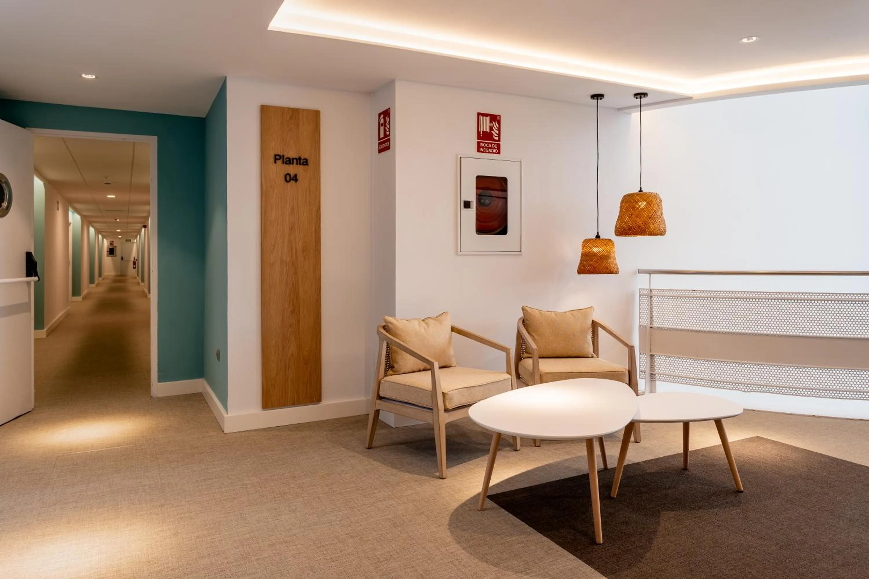 Seating Area in Hotel Piramide Salou