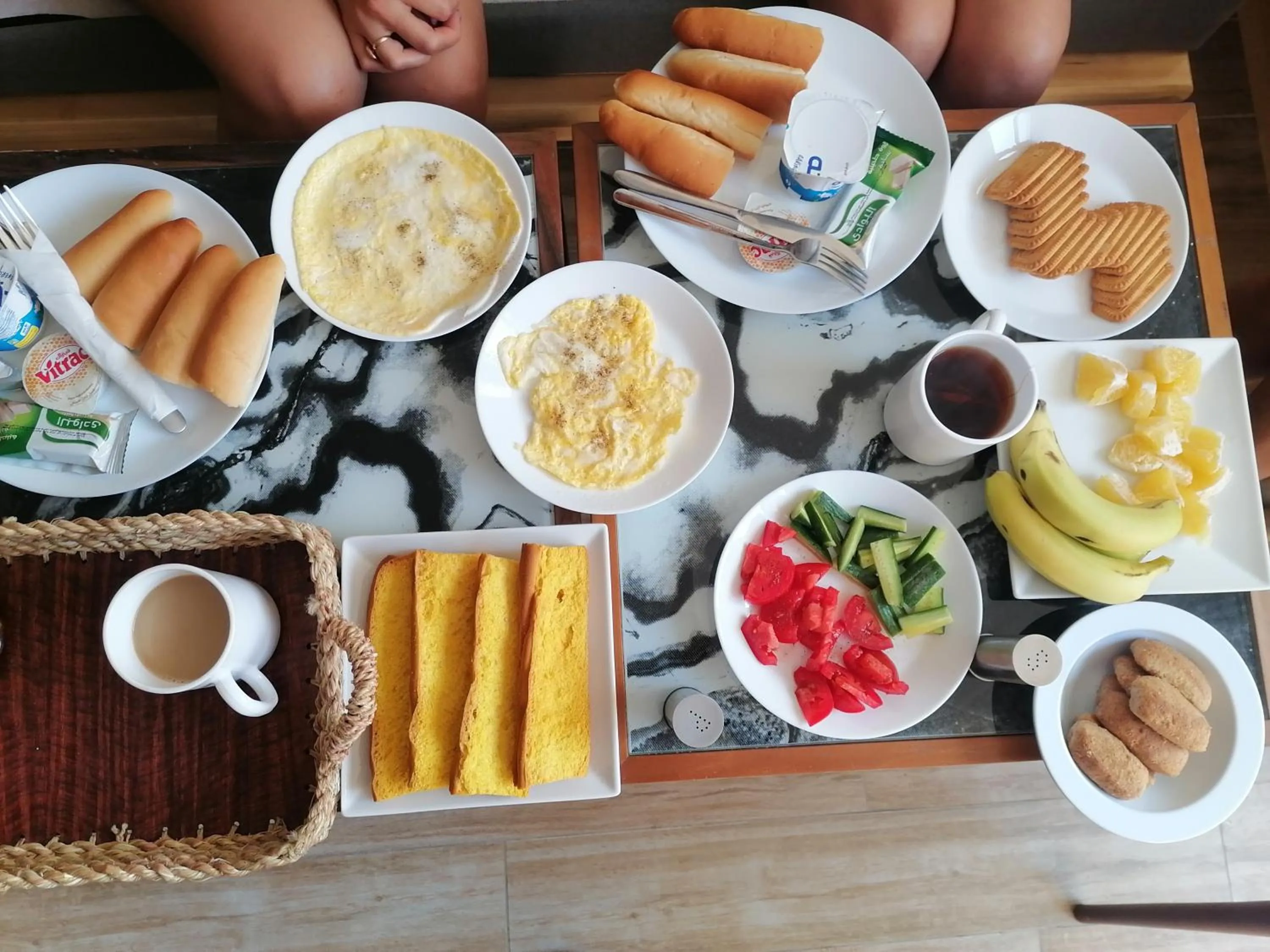 Food and drinks in Champollion Hostel