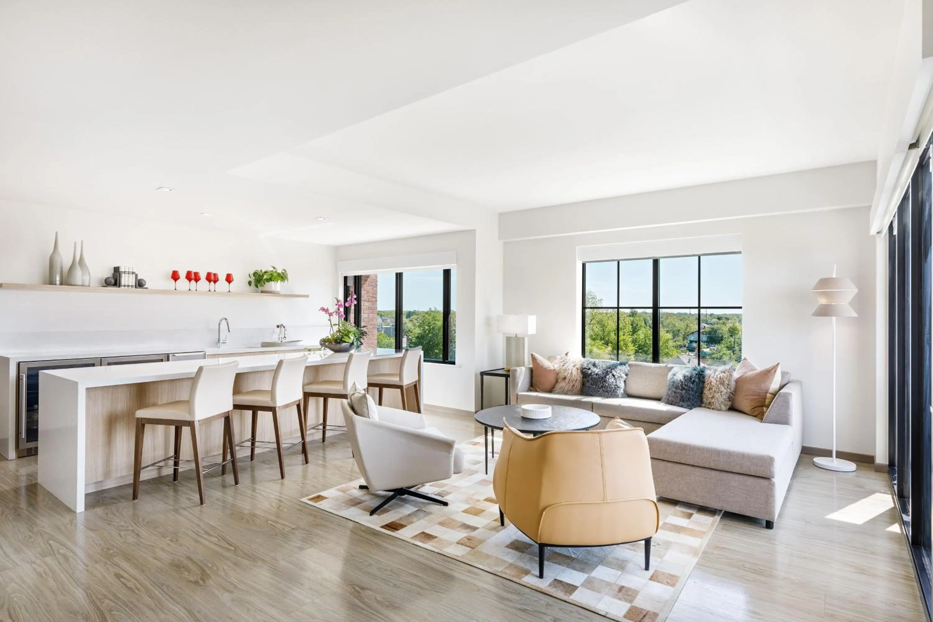 Living room in NOUN Hotel, Norman, a Tribute Portfolio Hotel