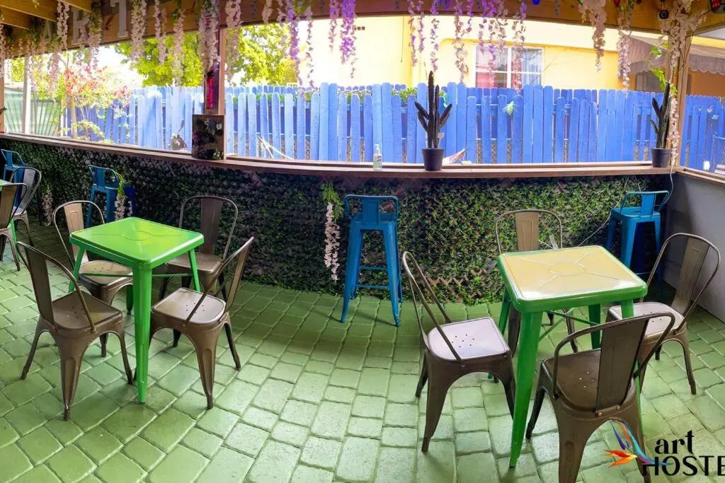 Communal kitchen in Summer Gardens