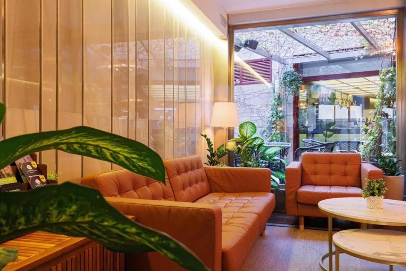 Living room in Hotel Ronda Lesseps