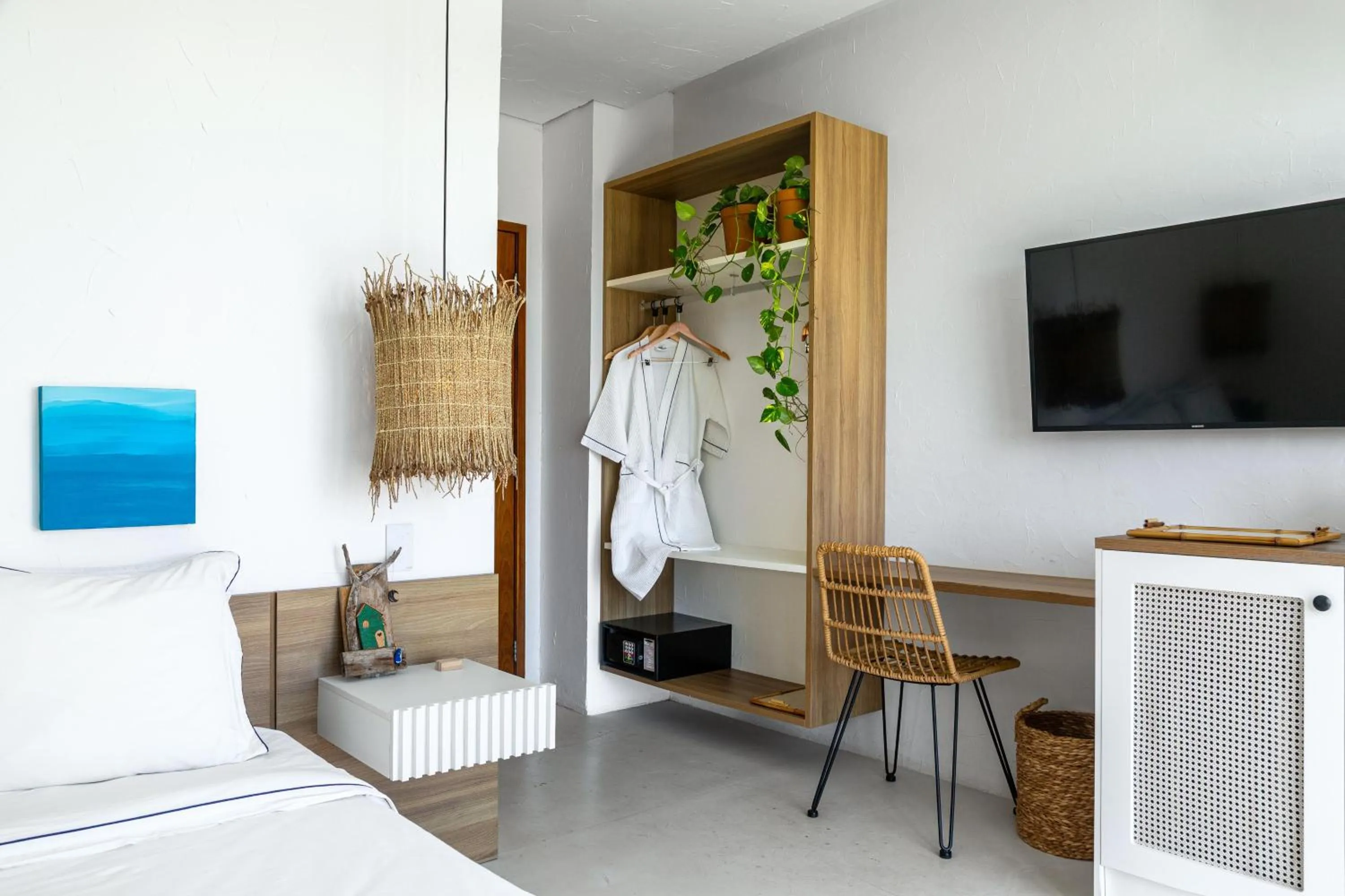 Bed in Mikiki Lifestyle Hotel