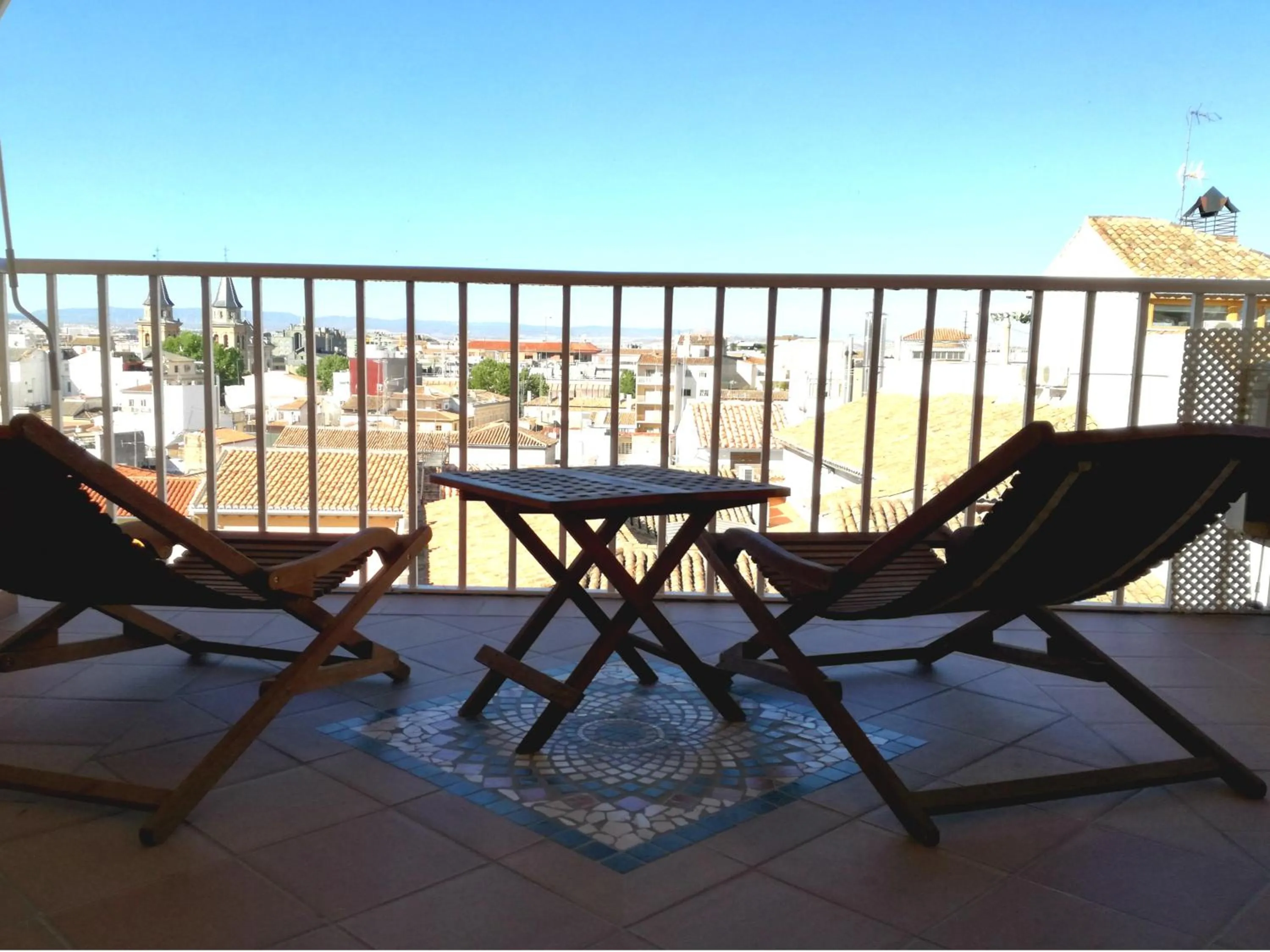 Balcony/Terrace in Hotel Carlos V
