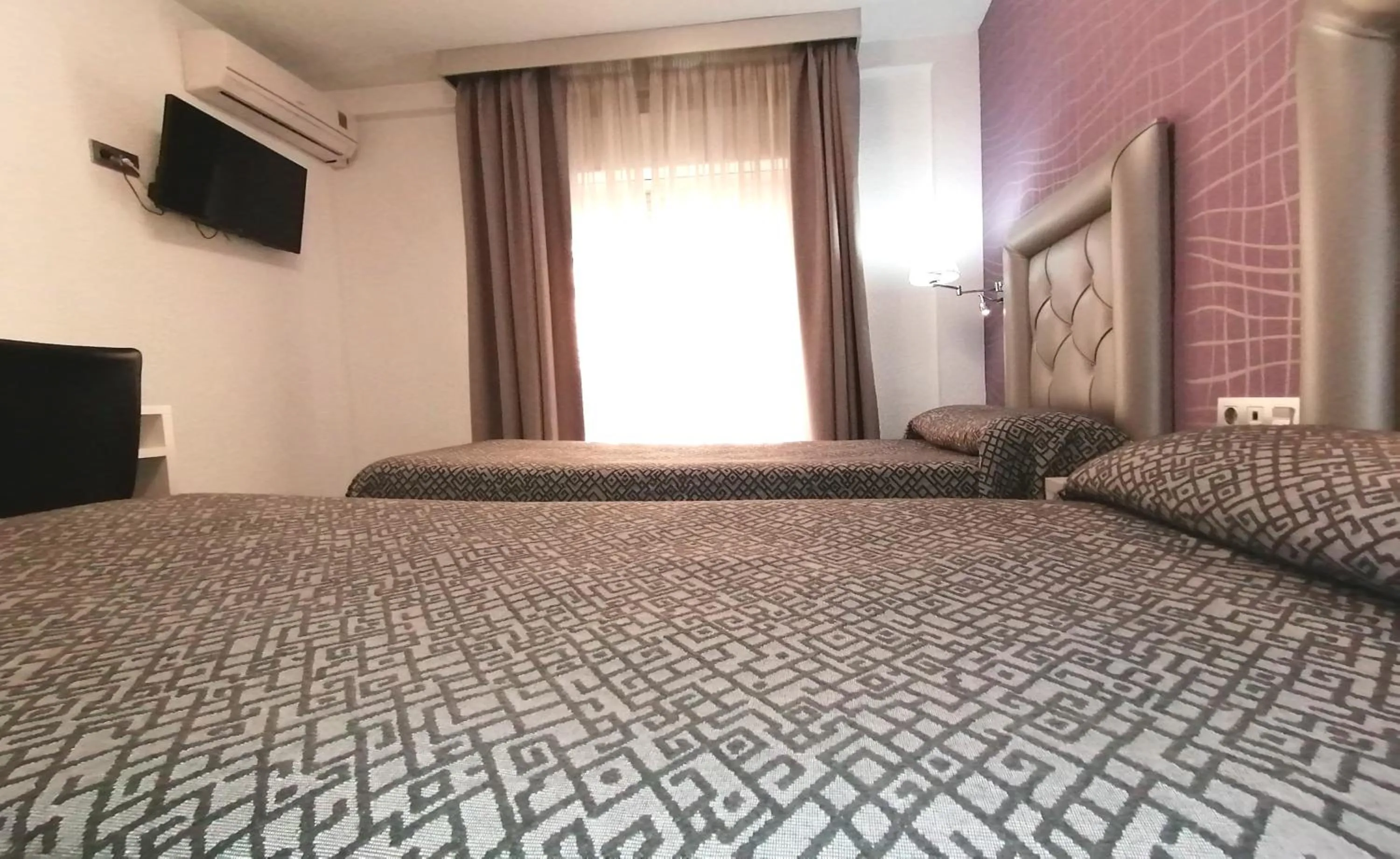 Bed in Hotel Molinos