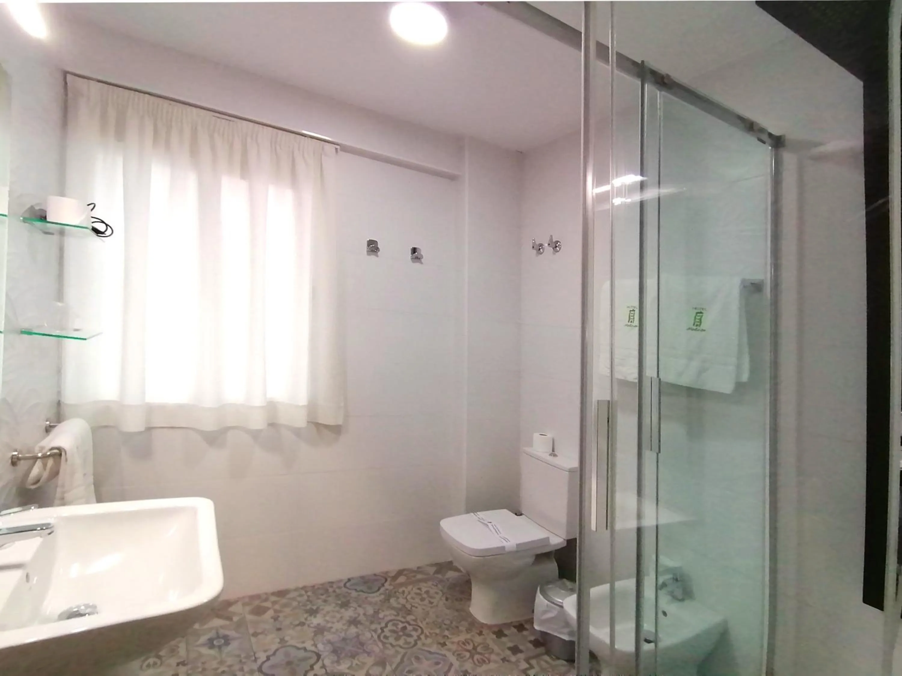 Bathroom in Hotel Molinos