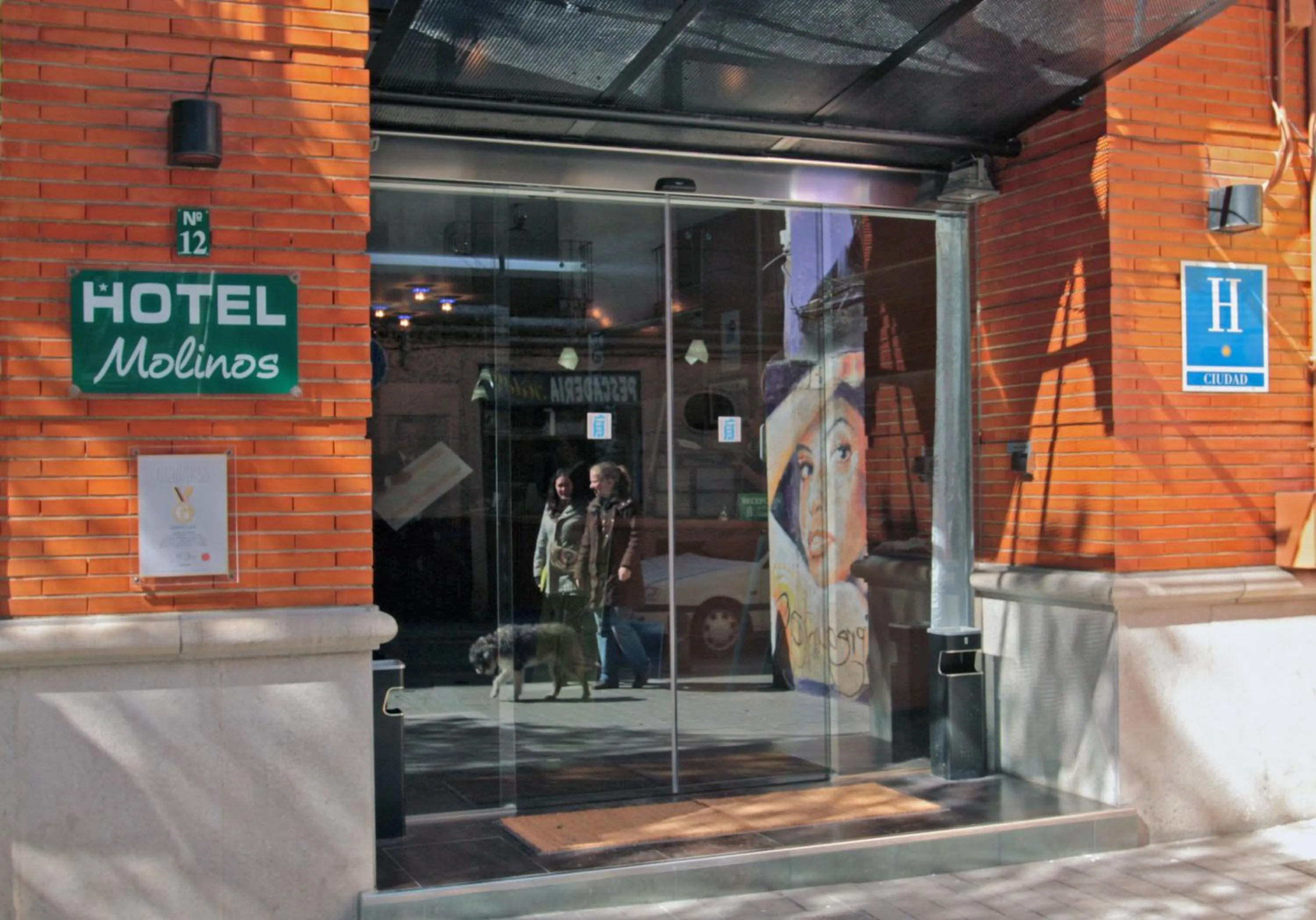 Facade/entrance in Hotel Molinos