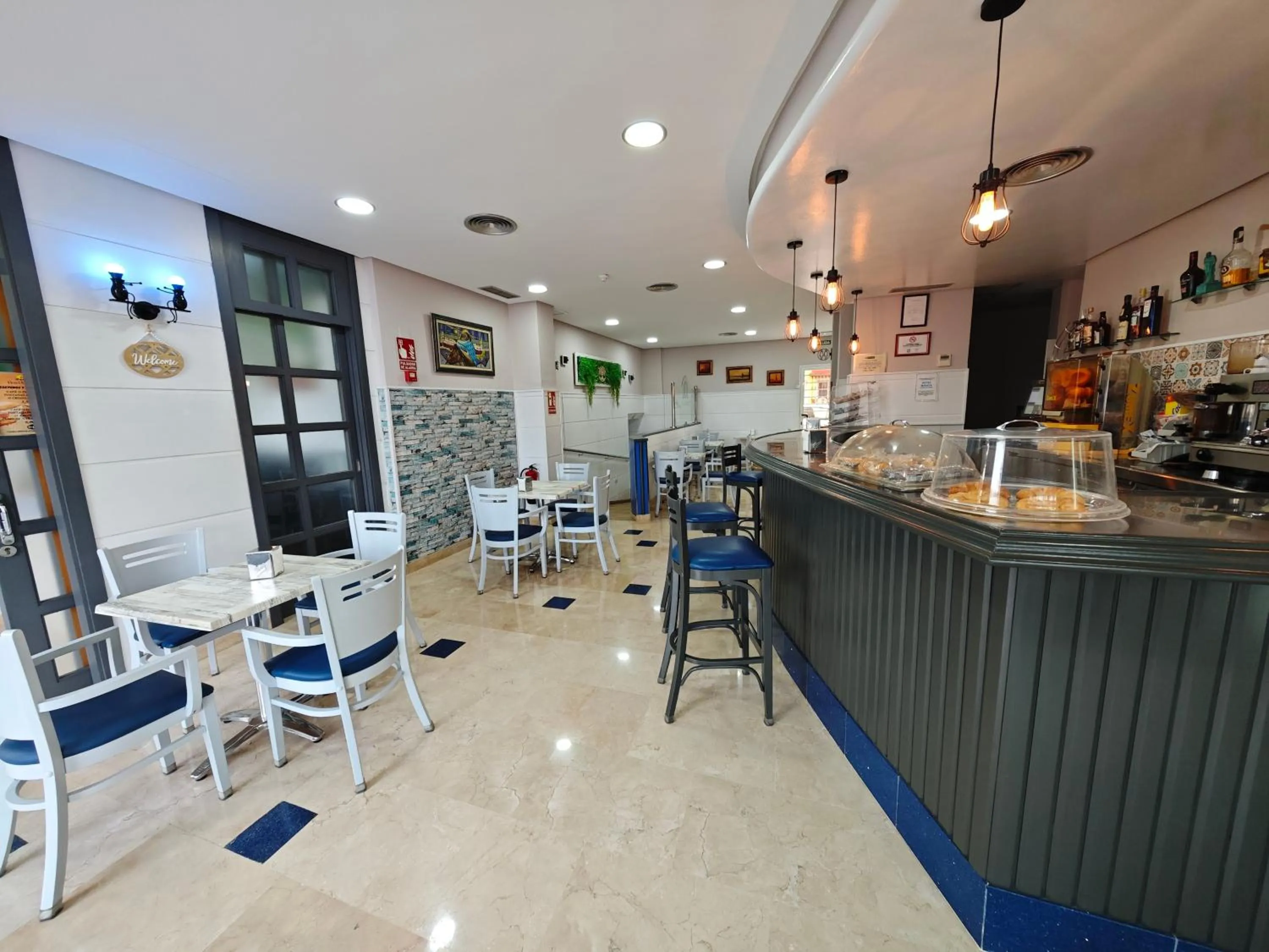 Continental breakfast in Hotel Miraya Beach