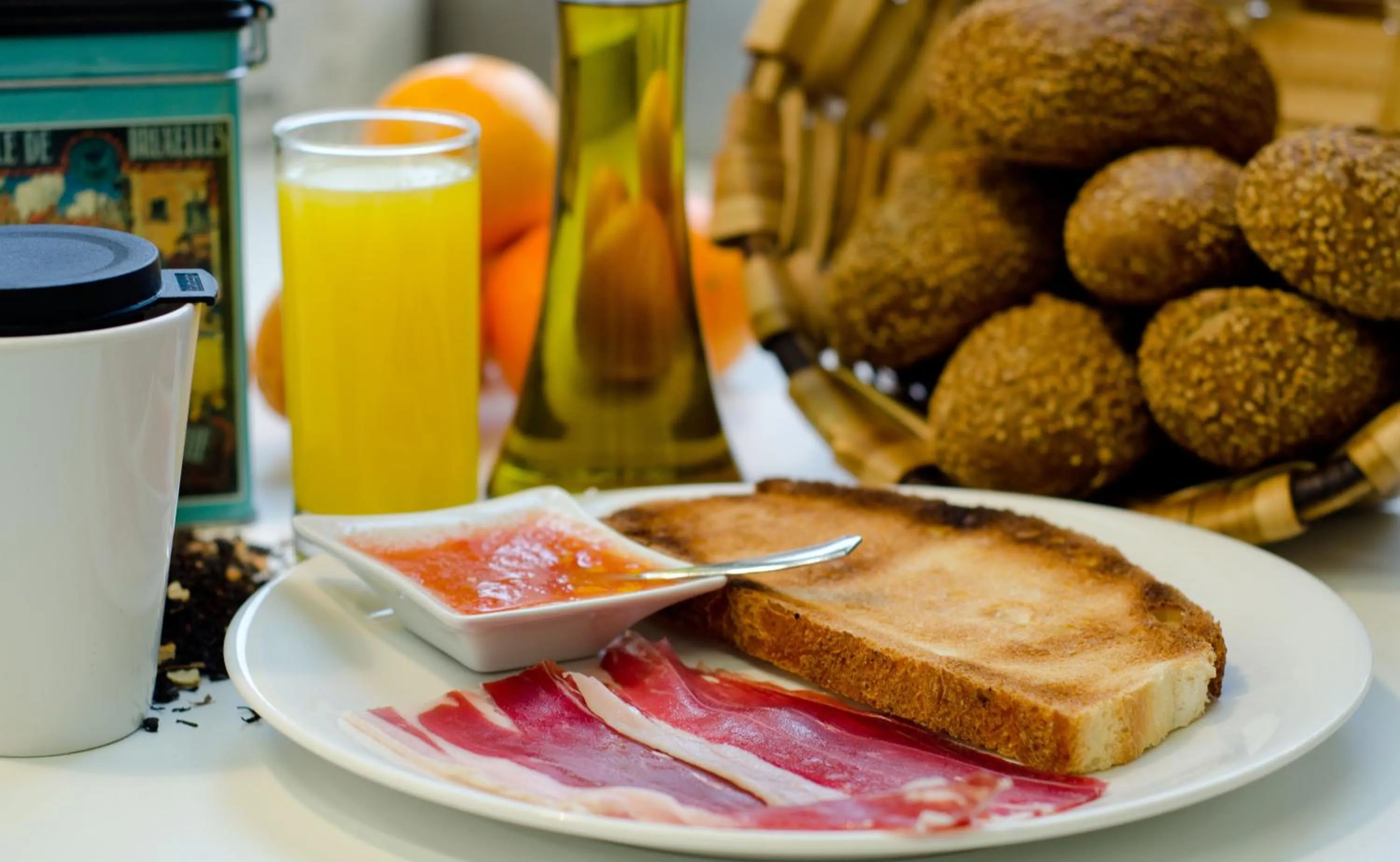 Food and drinks in Hotel Andia