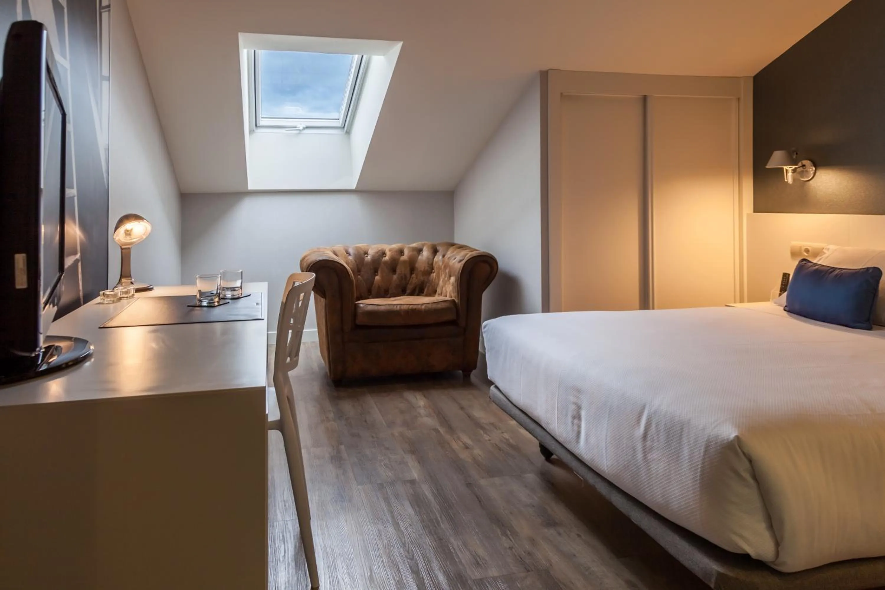 TV and multimedia, Bed in Hotel Andia