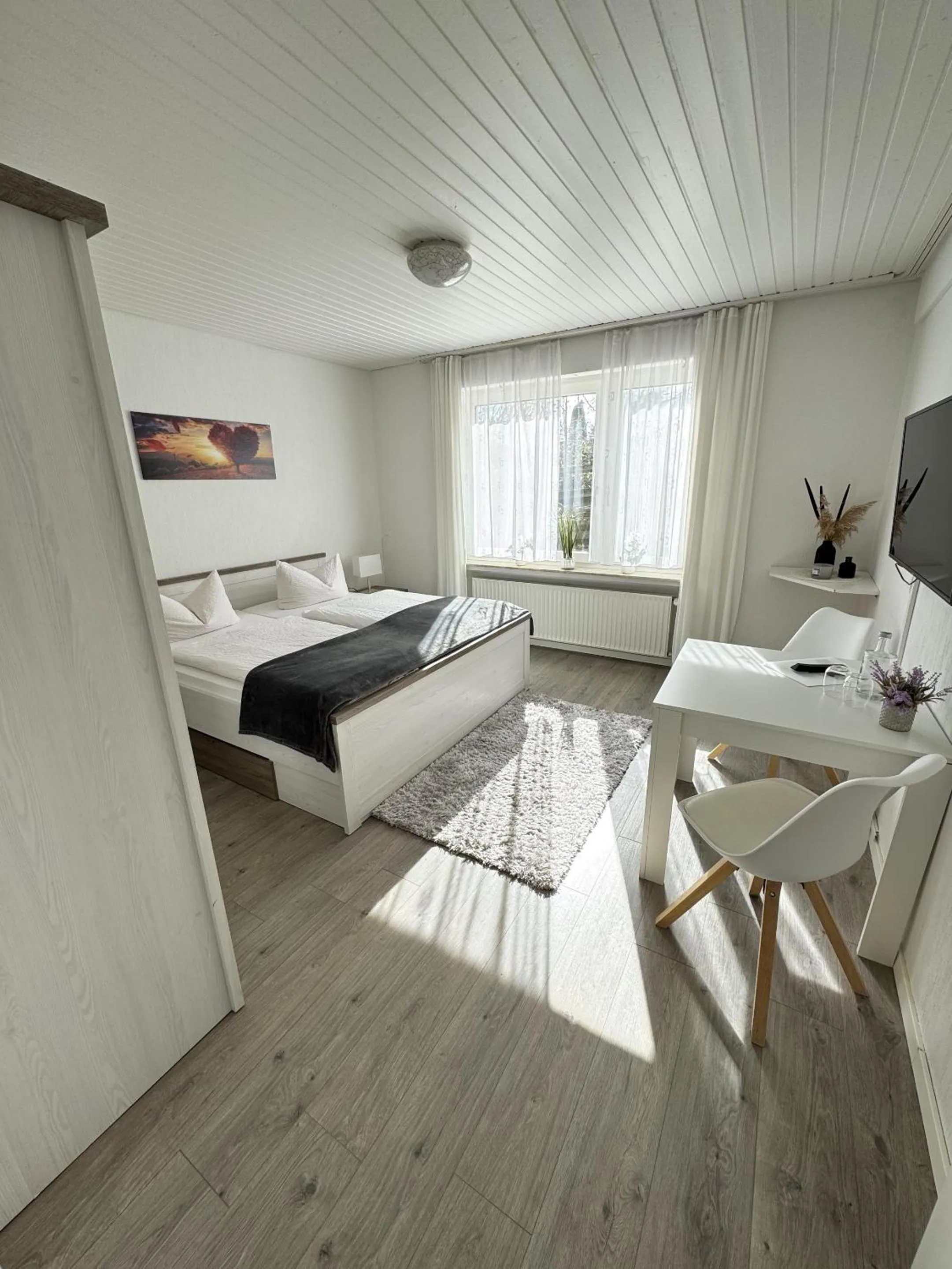 Bedroom, Bed in Hotel Pension Petra